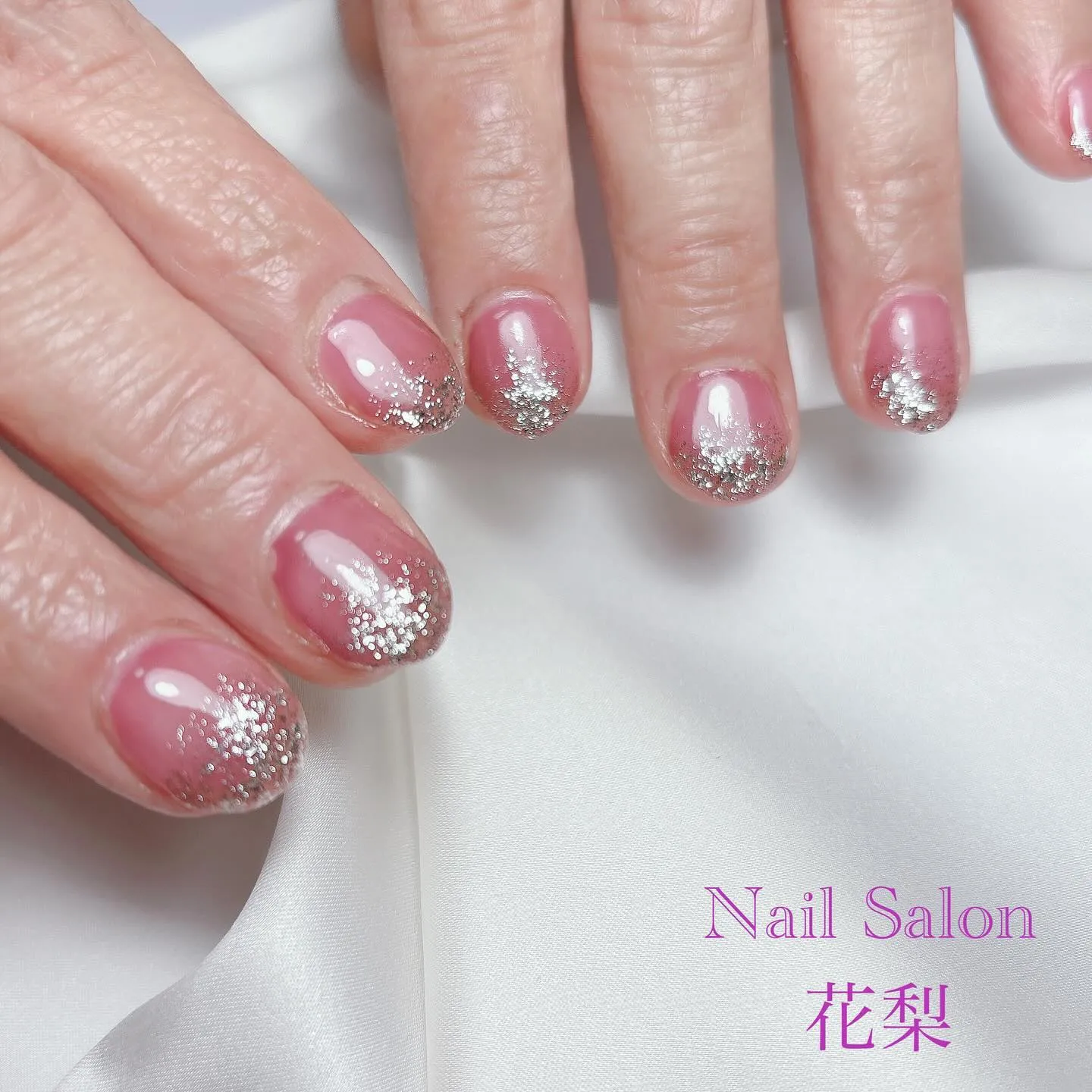 ジェルをしながら自爪育成💅🏻