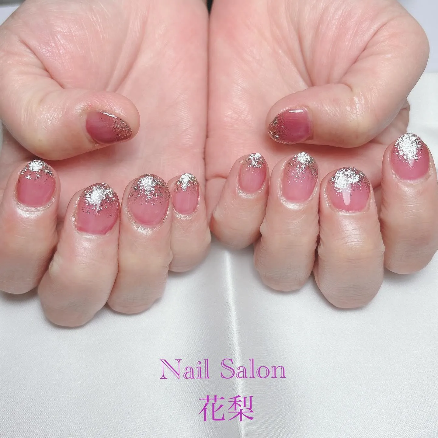 ジェルをしながら自爪育成💅🏻