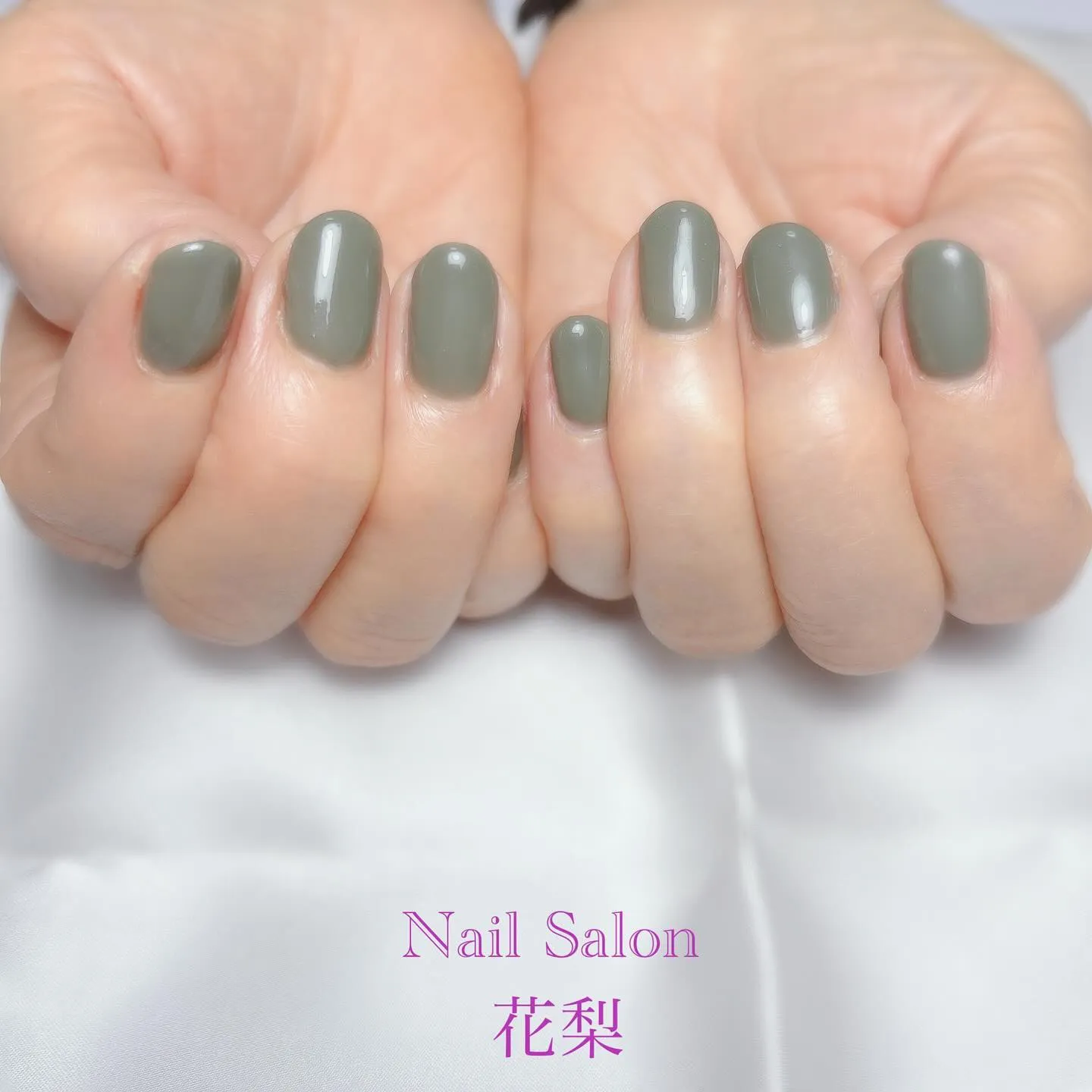 ワンカラーネイル🟩💅✨