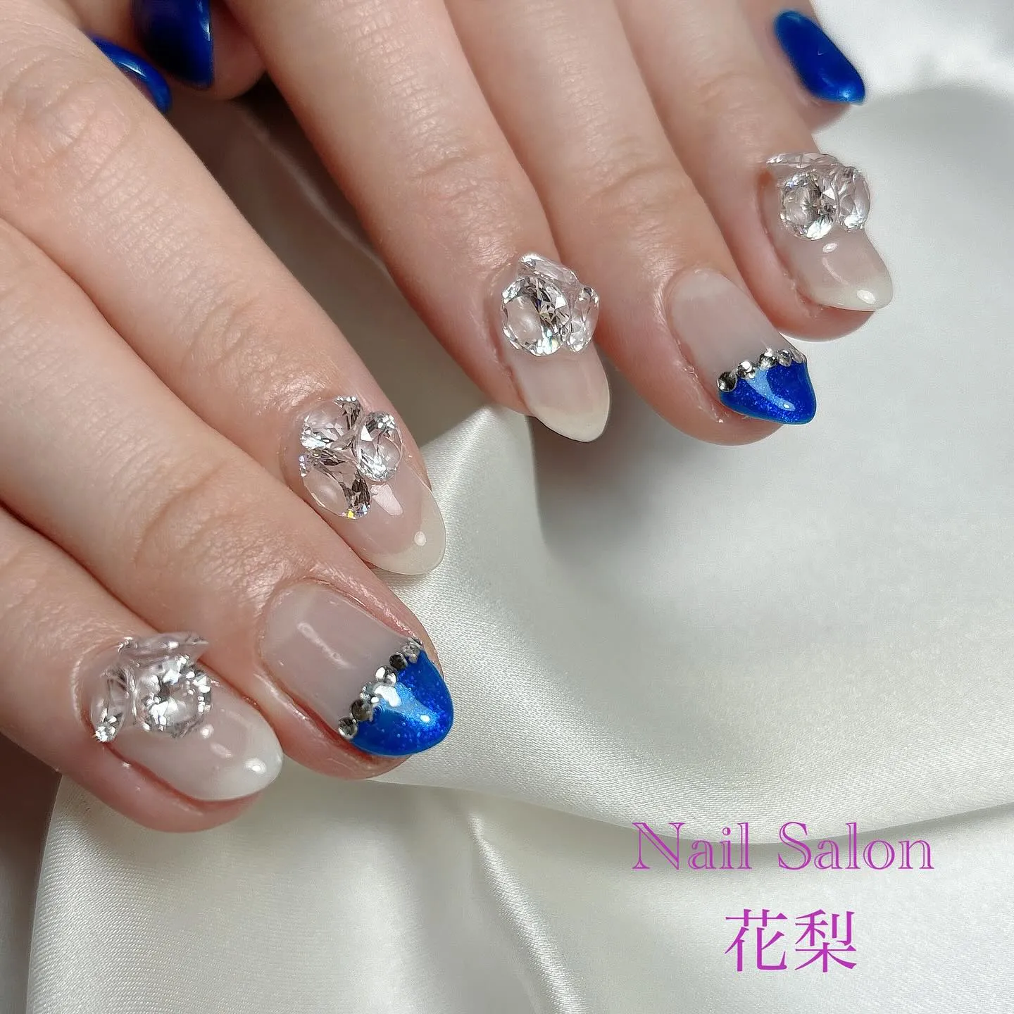 推しネイル💙