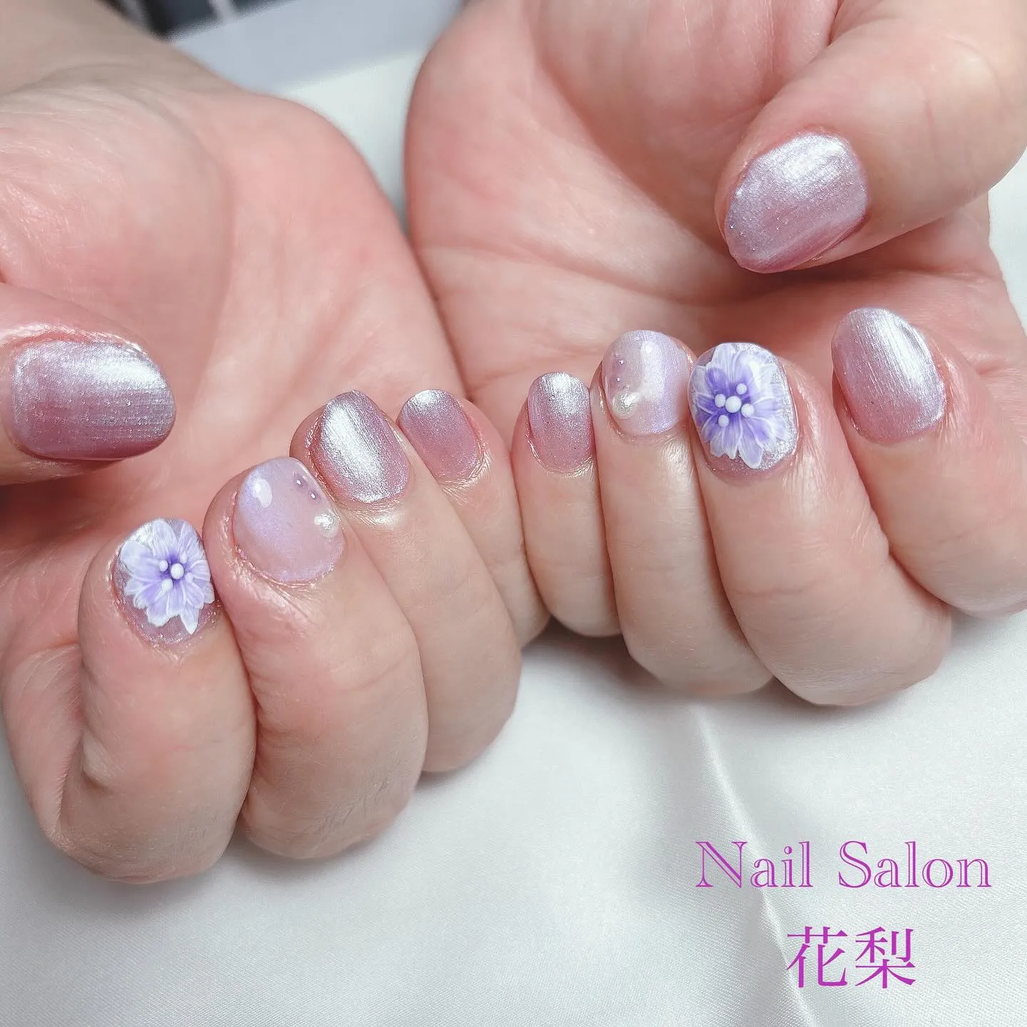 フラワーネイル💐