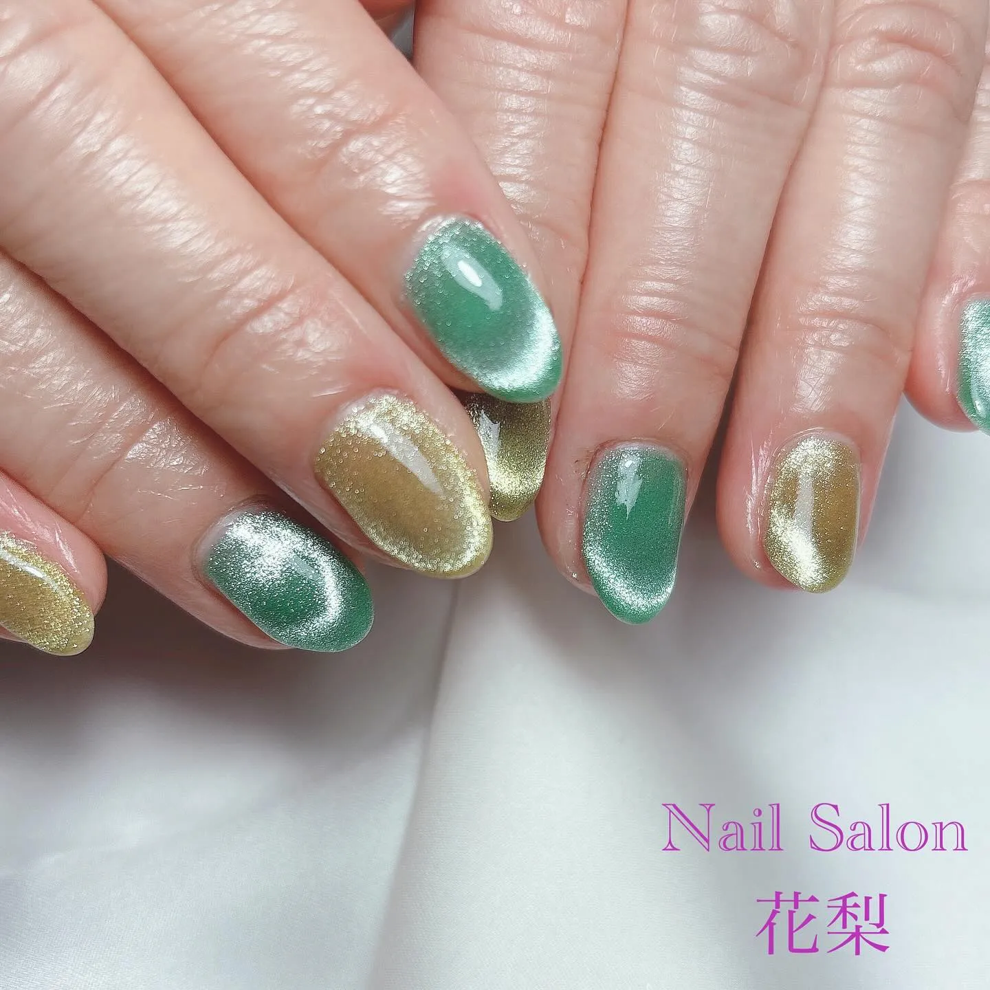 カラフルマグネットフレンチ💛💚