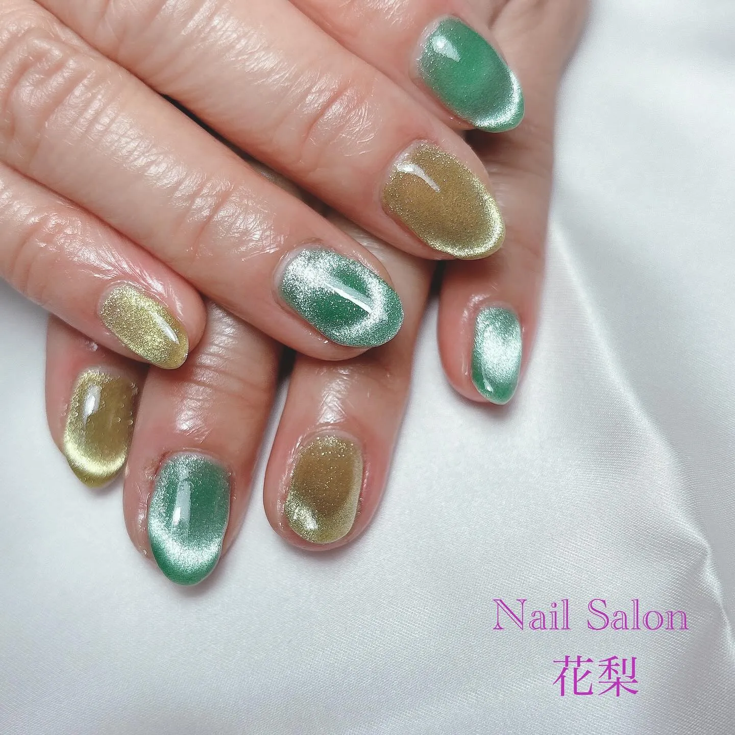 カラフルマグネットフレンチ💛💚