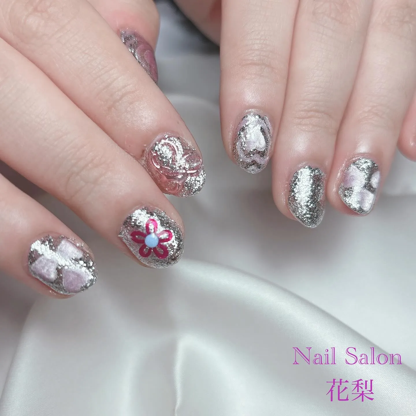 可愛い🎀♥️🌸ネイル