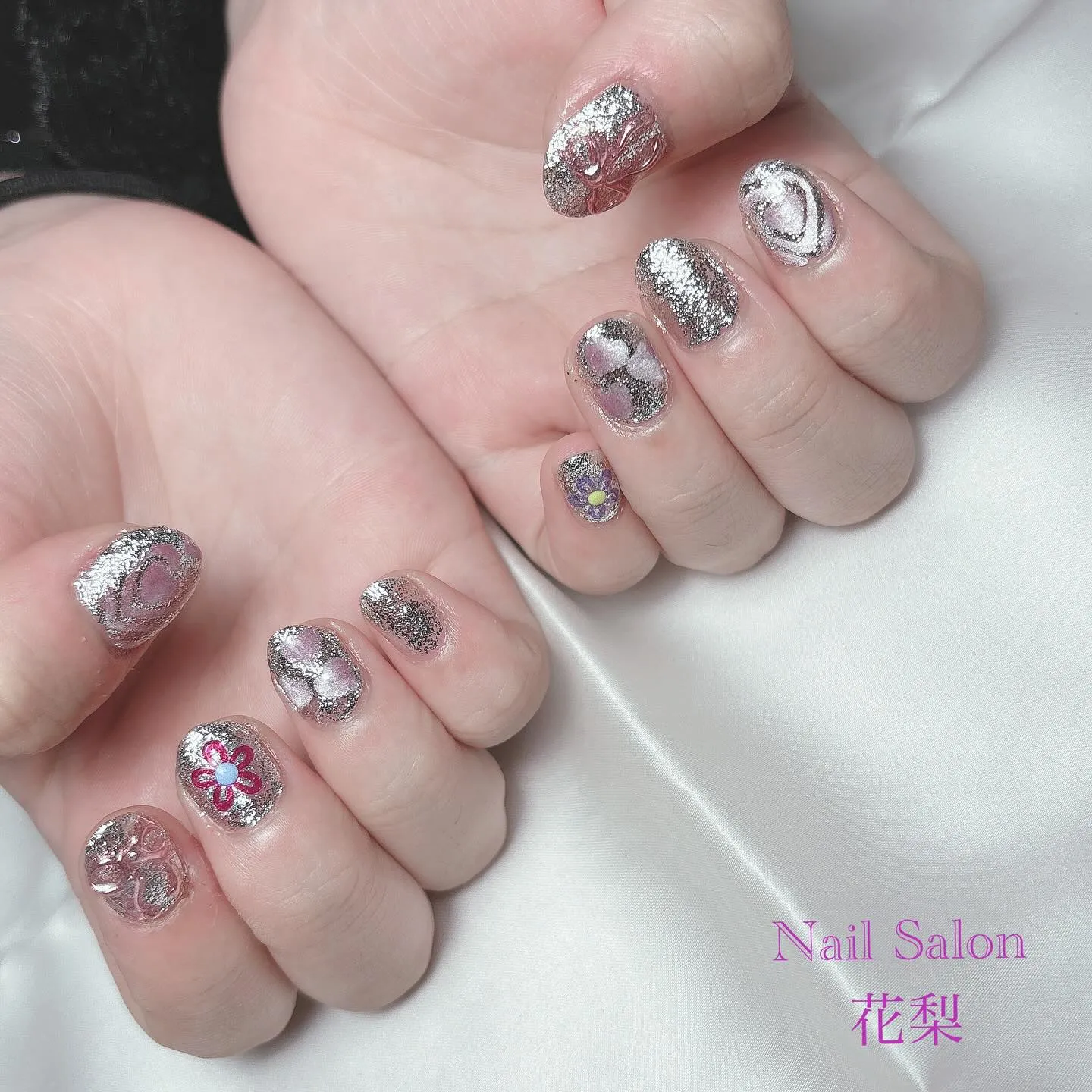 可愛い🎀♥️🌸ネイル