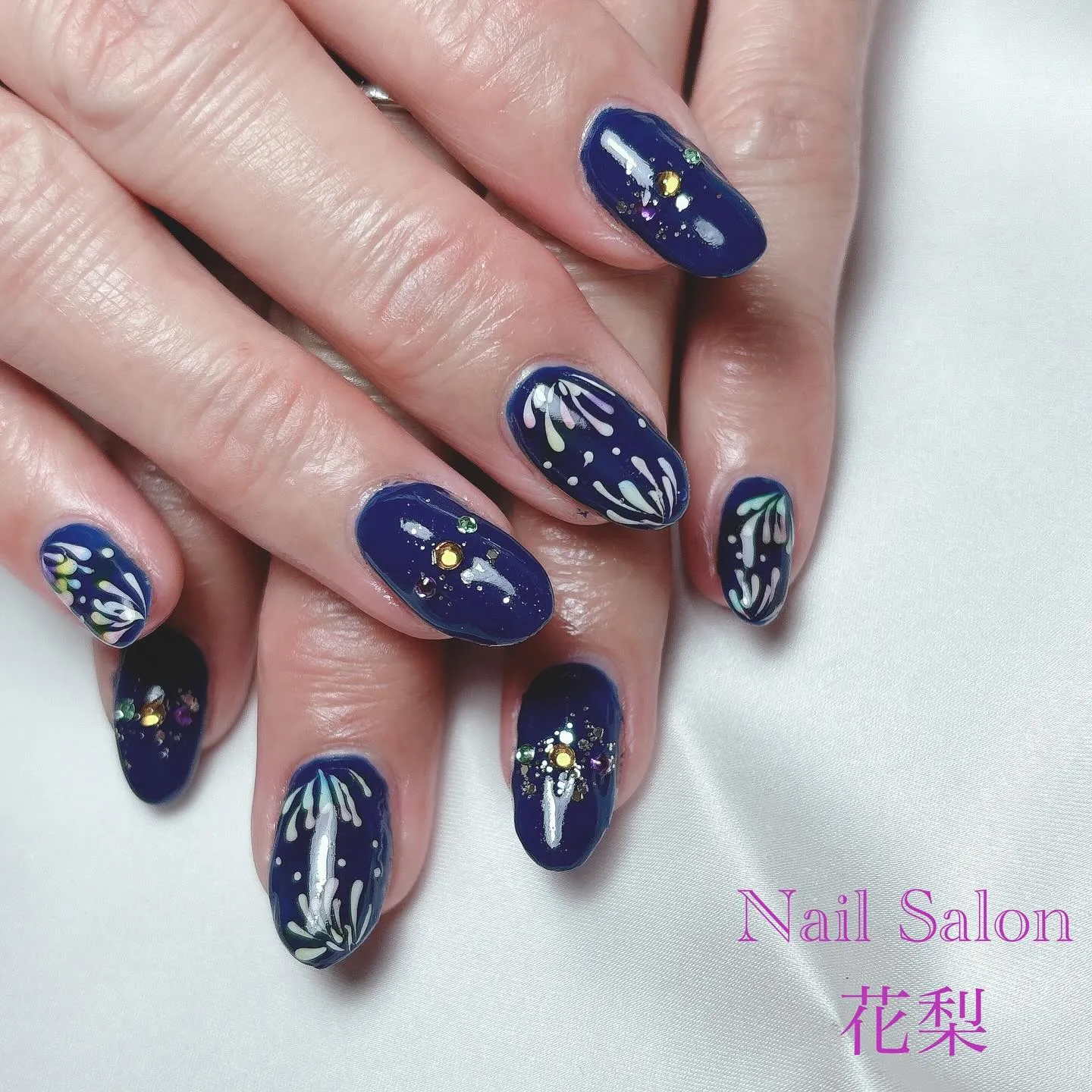 花火ネイル🎆