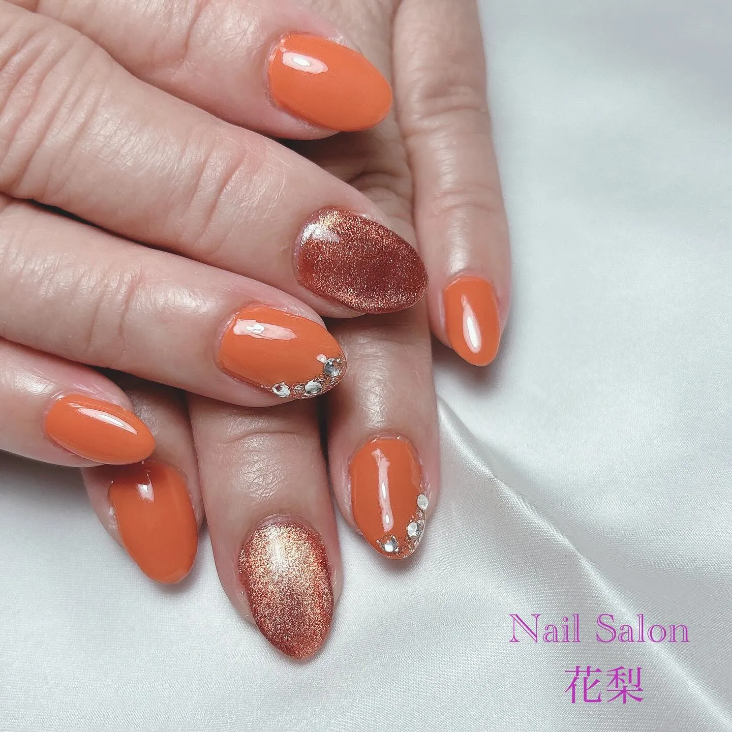 大人可愛いシンプルネイル✨