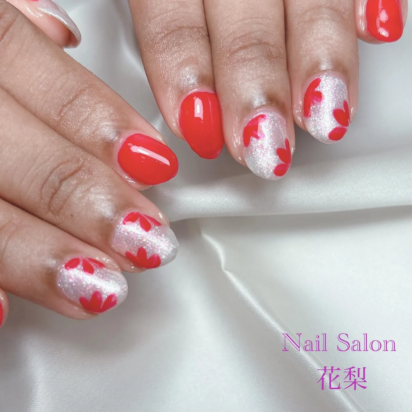 秋ネイル🍁
