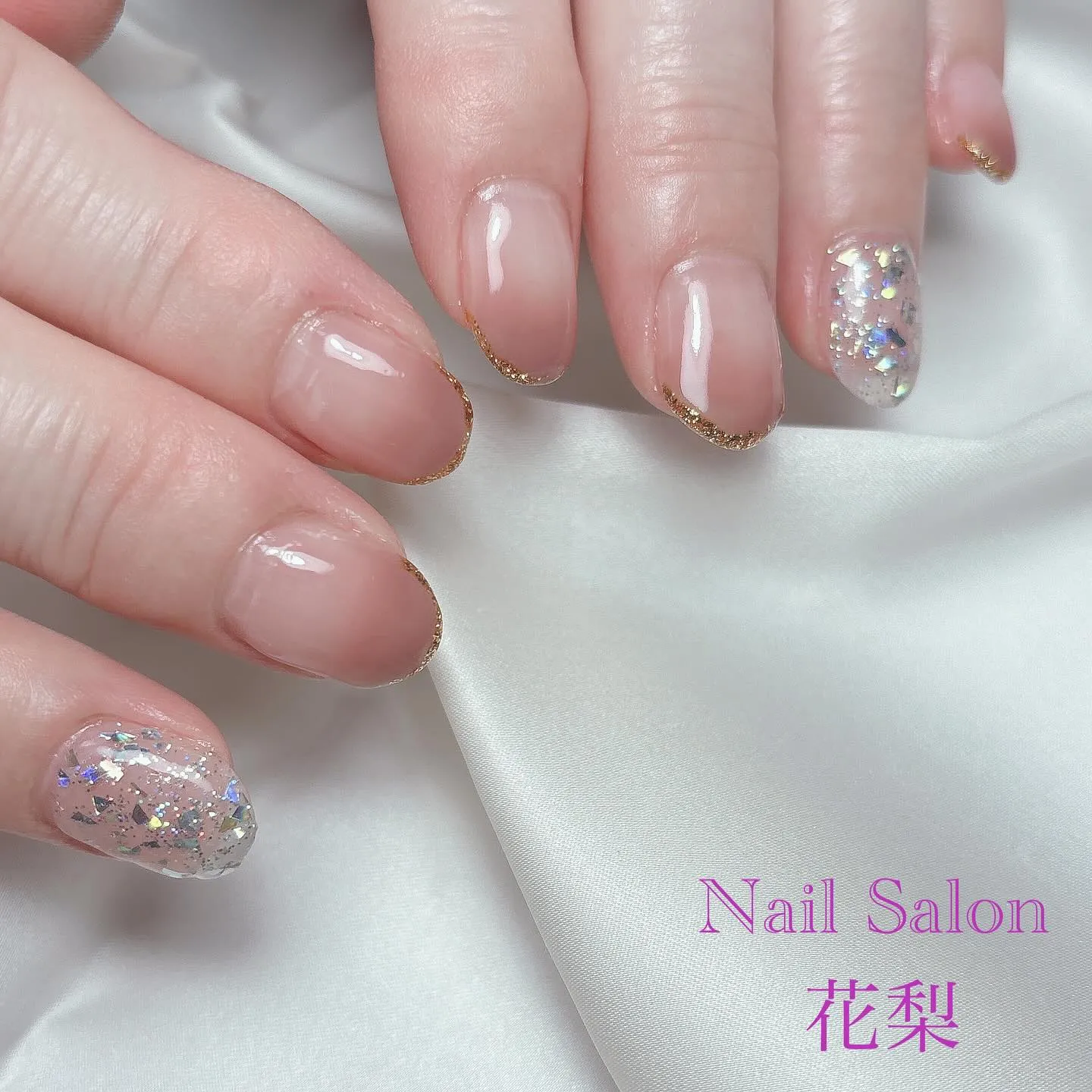 グラデーションデザインネイル✨️