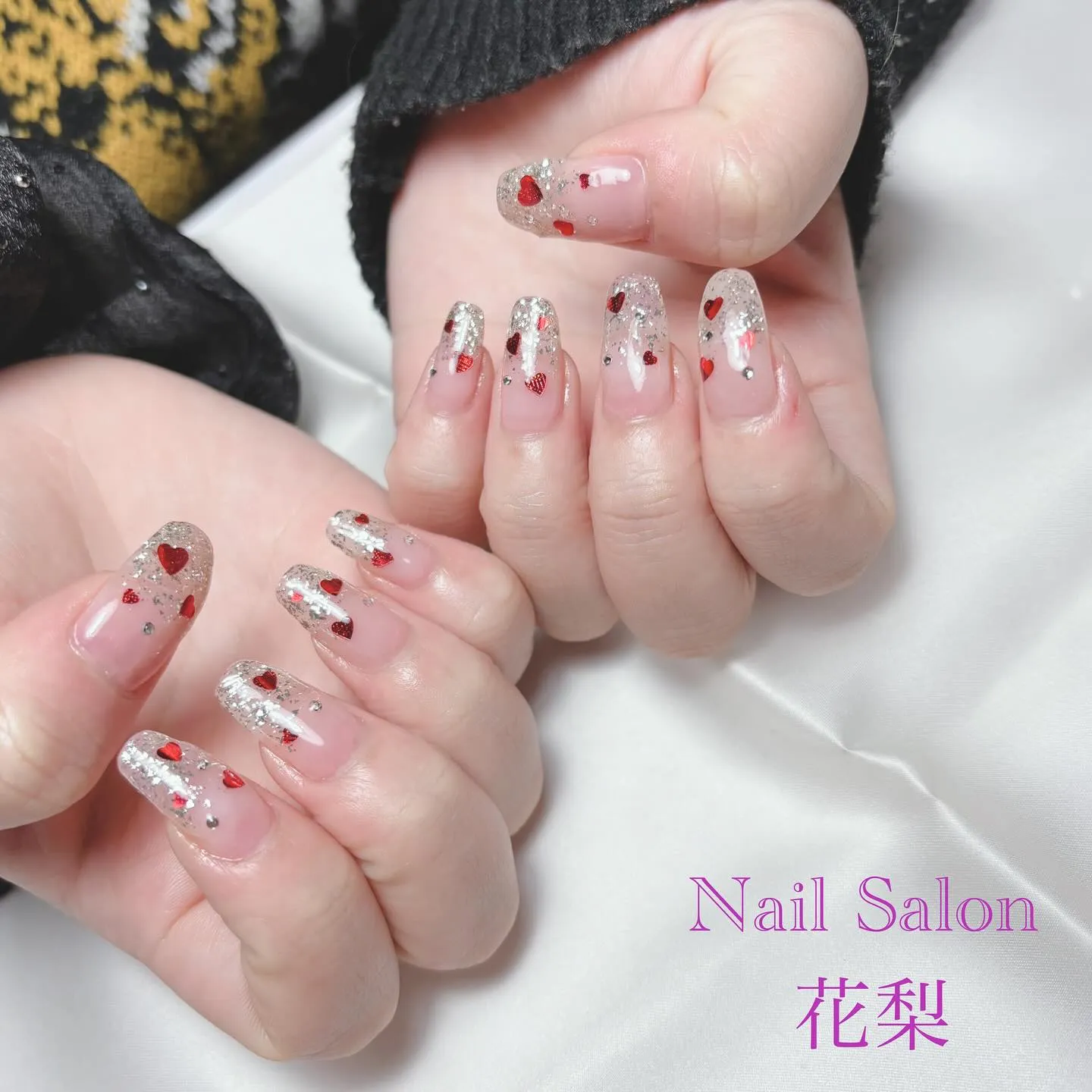 バレンタインネイル♡♡