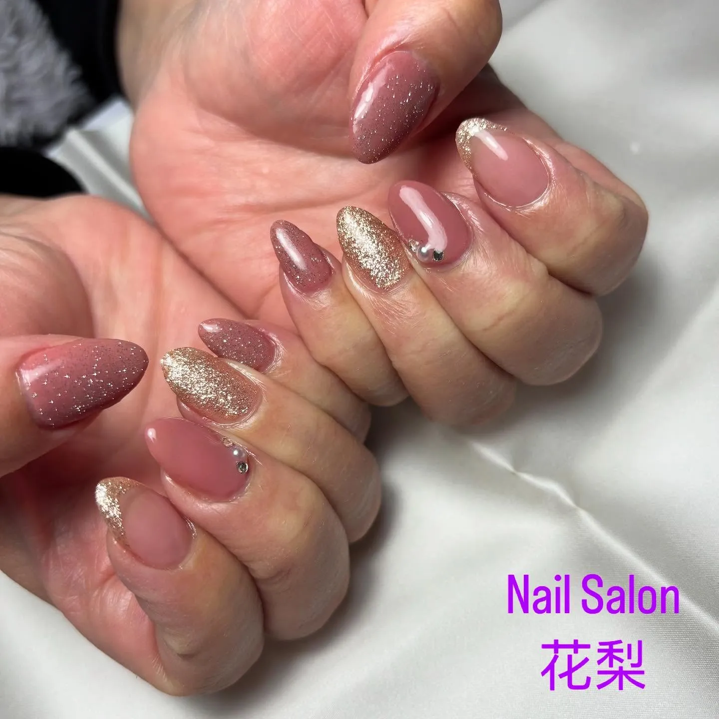 大人可愛いシンプルネイル✨️
