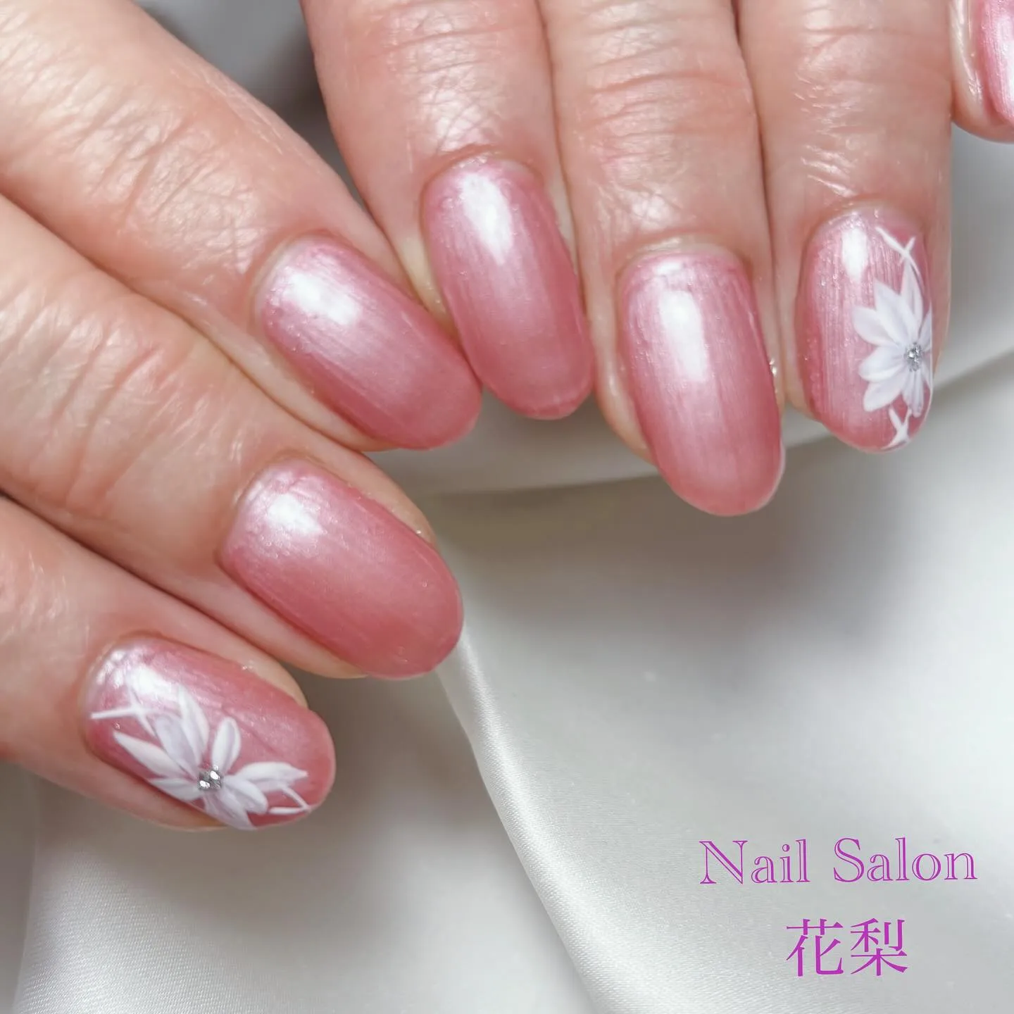 フラワーネイル💐