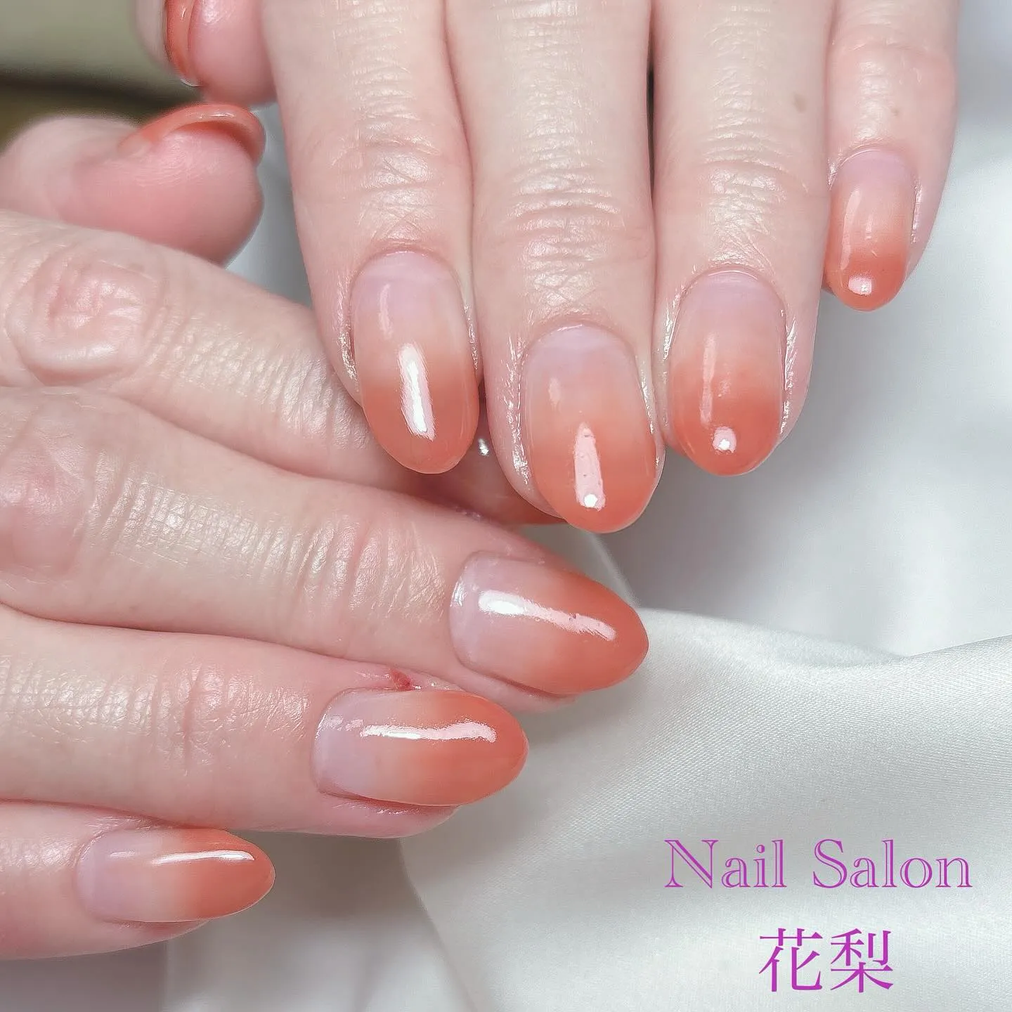 グラデーションネイル🧡