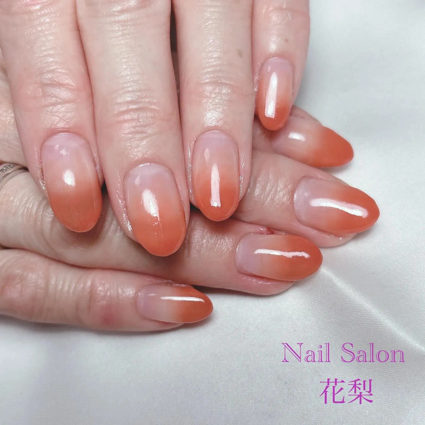 グラデーションネイル🧡