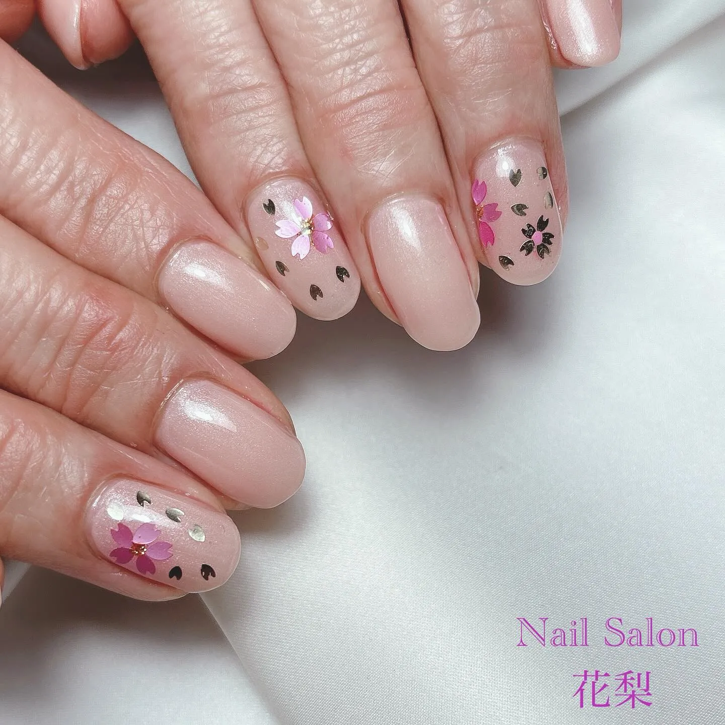 桜ネイル🌸