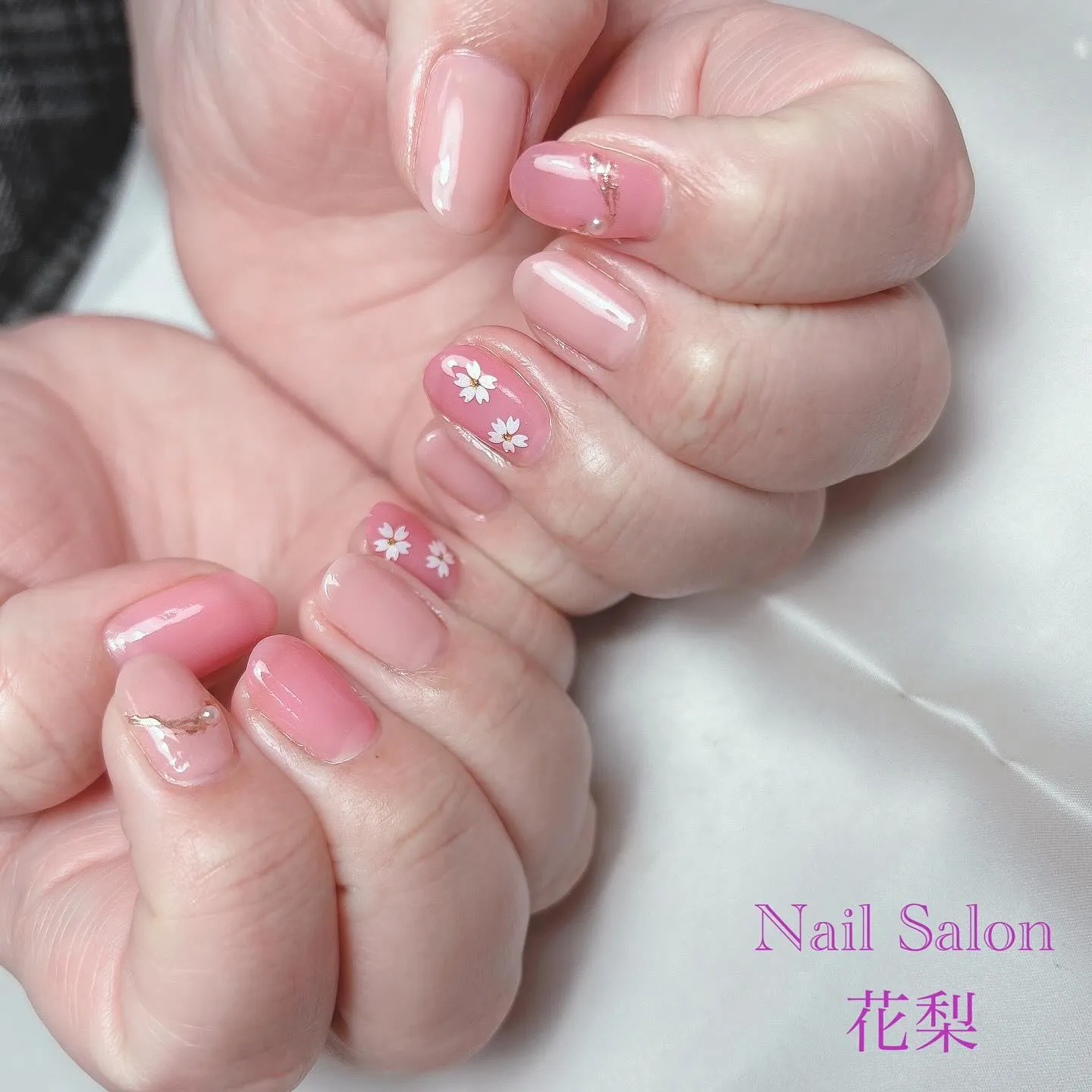 桜&リングネイル🌸💍