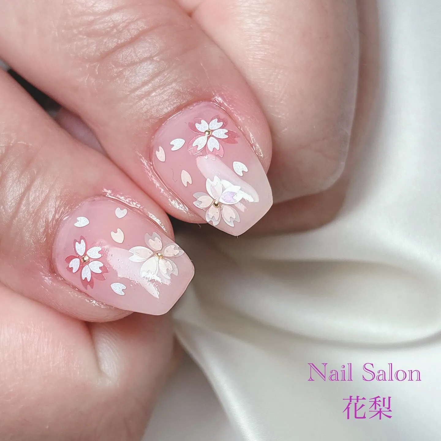 桜ネイル🌸