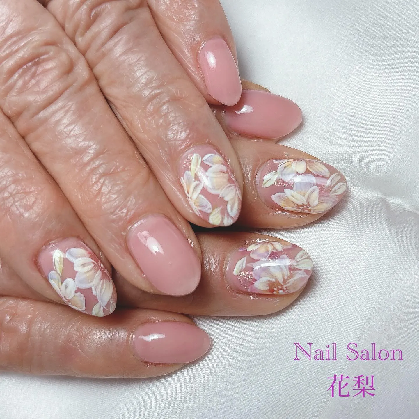 フラワーネイル💐