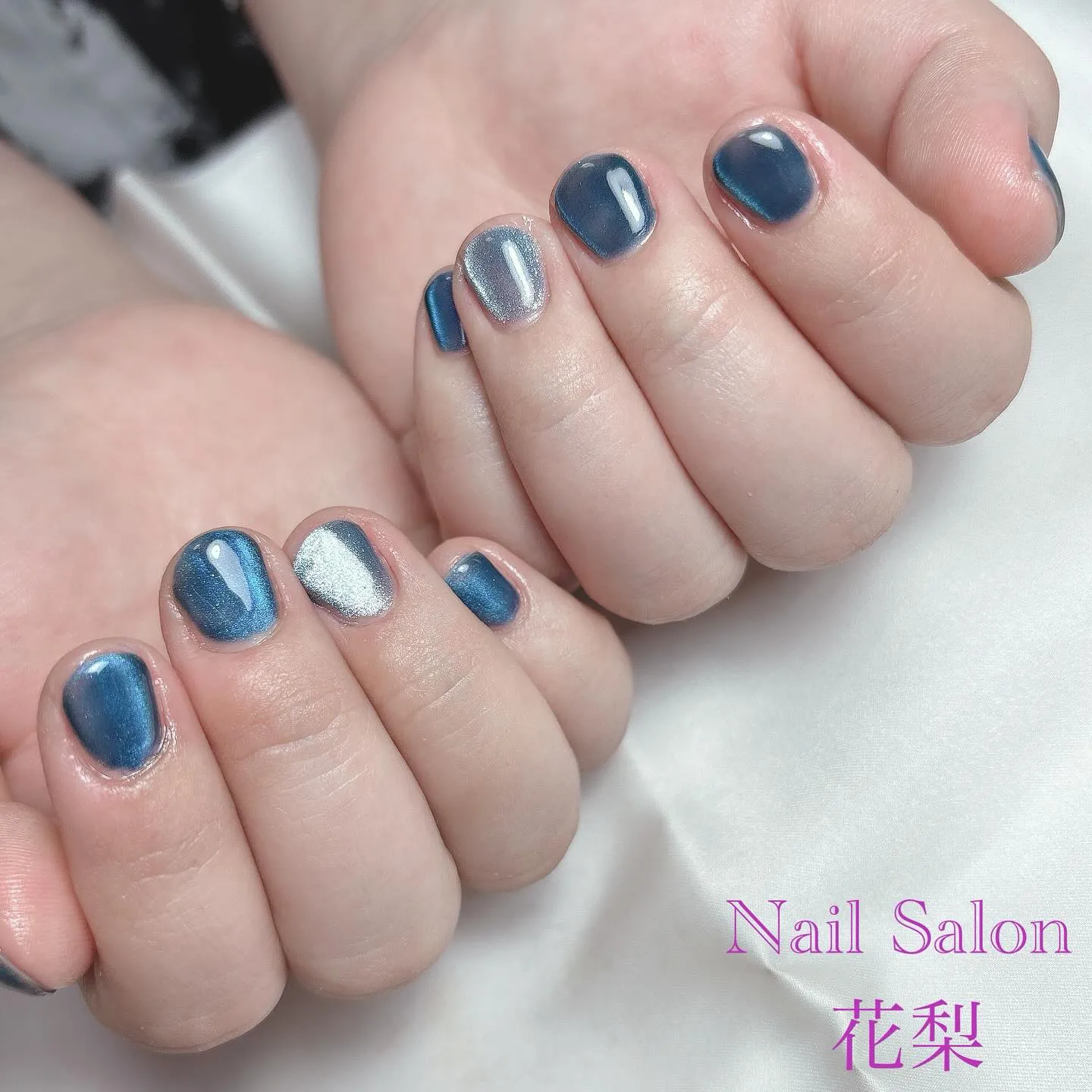 BLUEマグネットネイル🌊💙