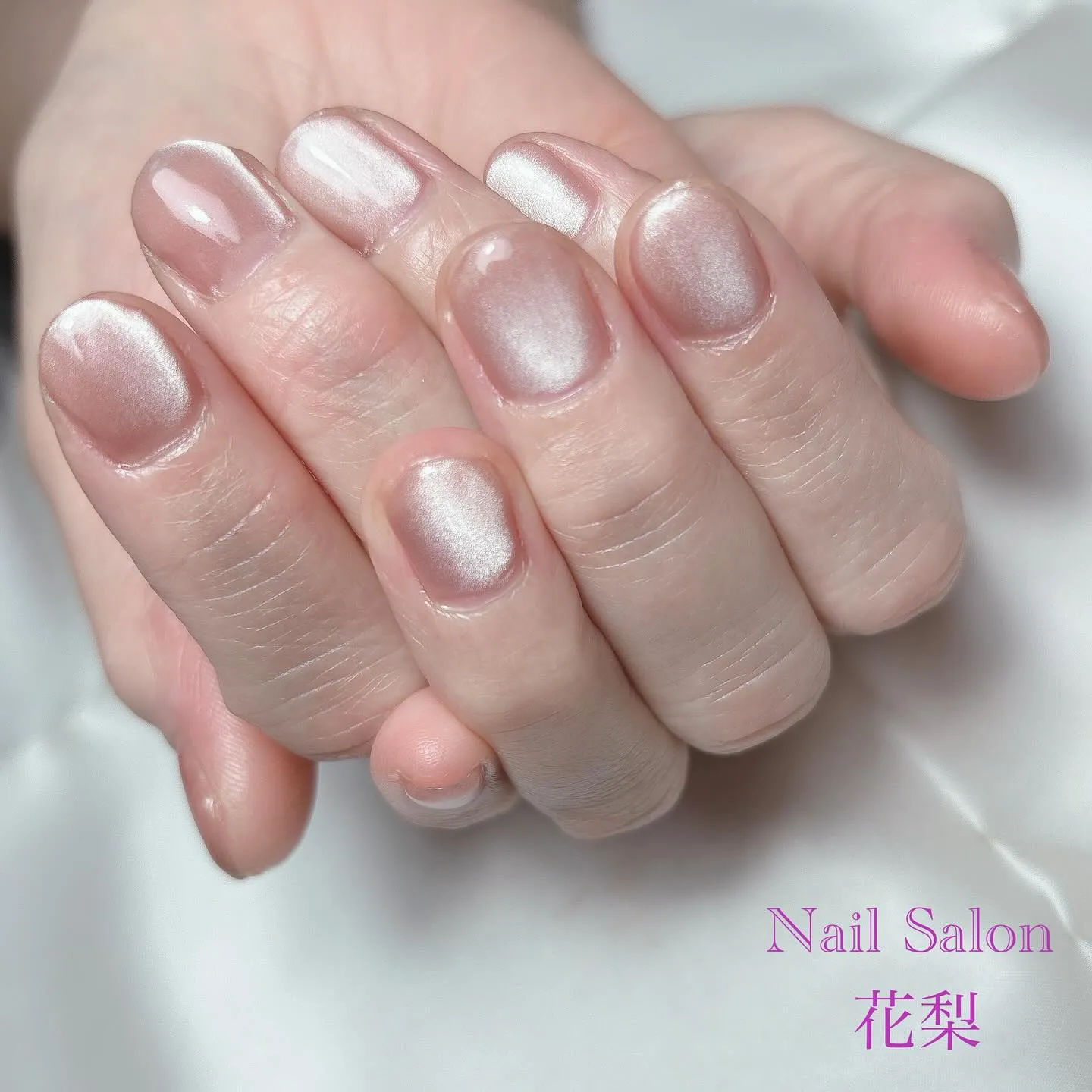ナチュラルマグネットネイル✨️✨️