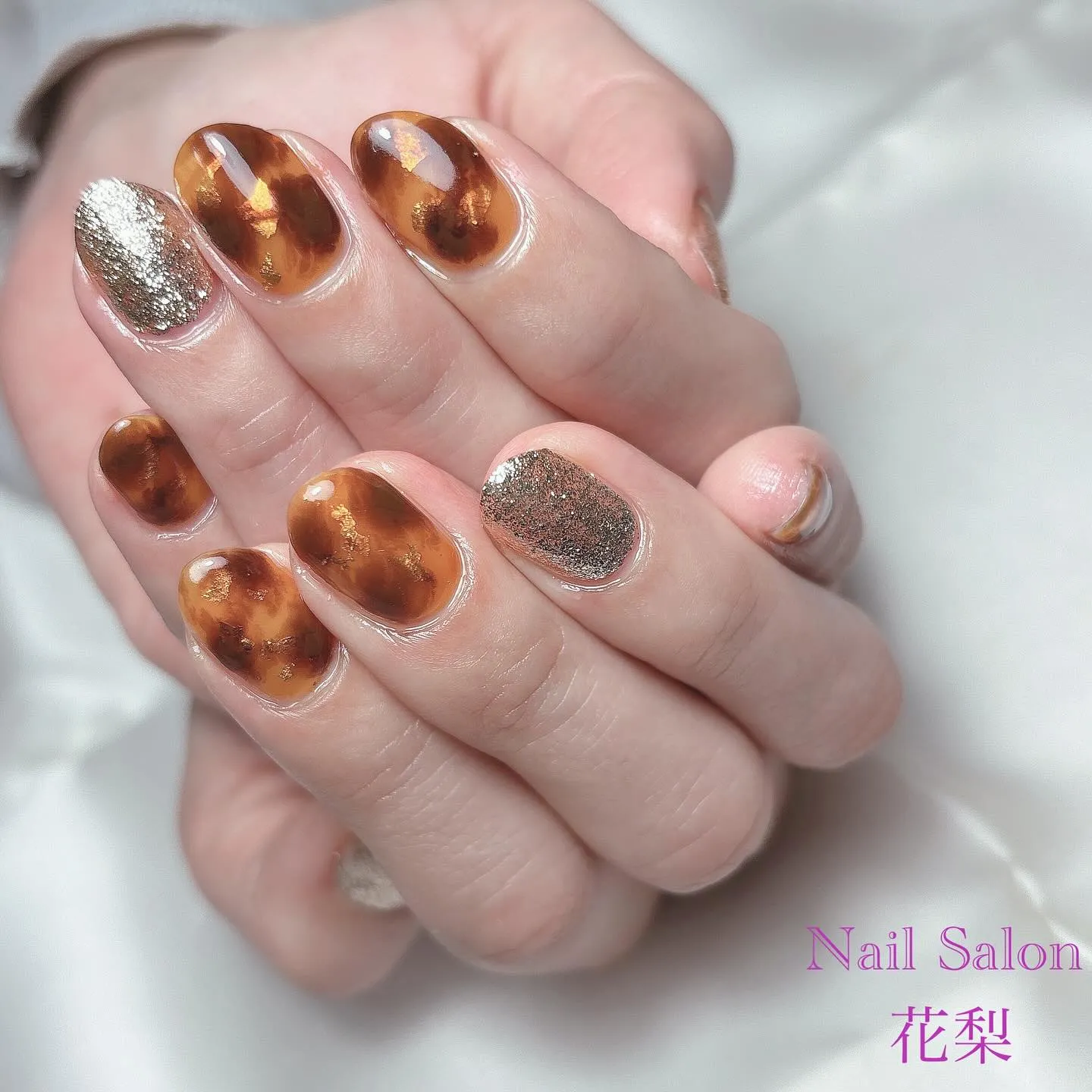 べっ甲ネイル🍁