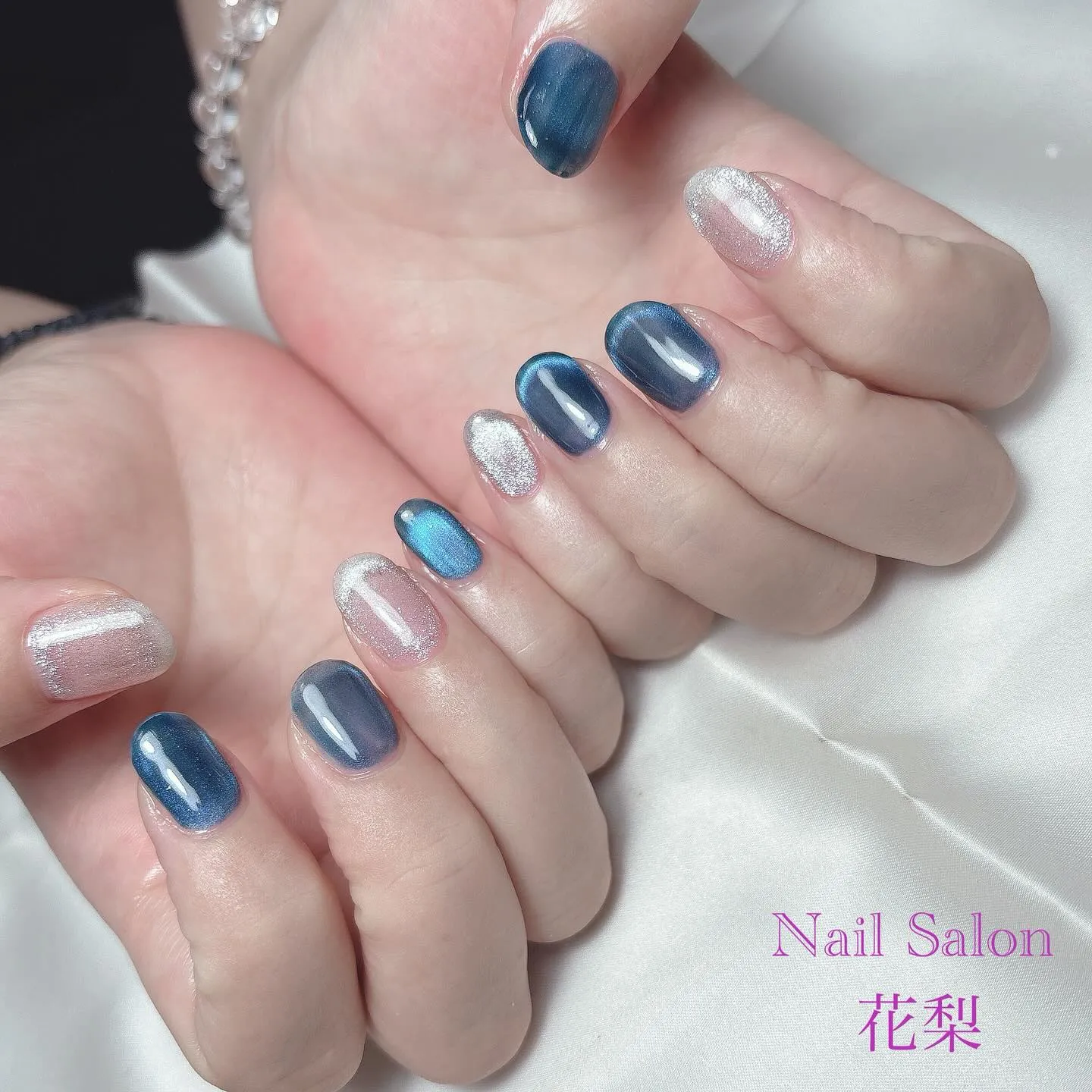 マグネットネイル💙💙💙