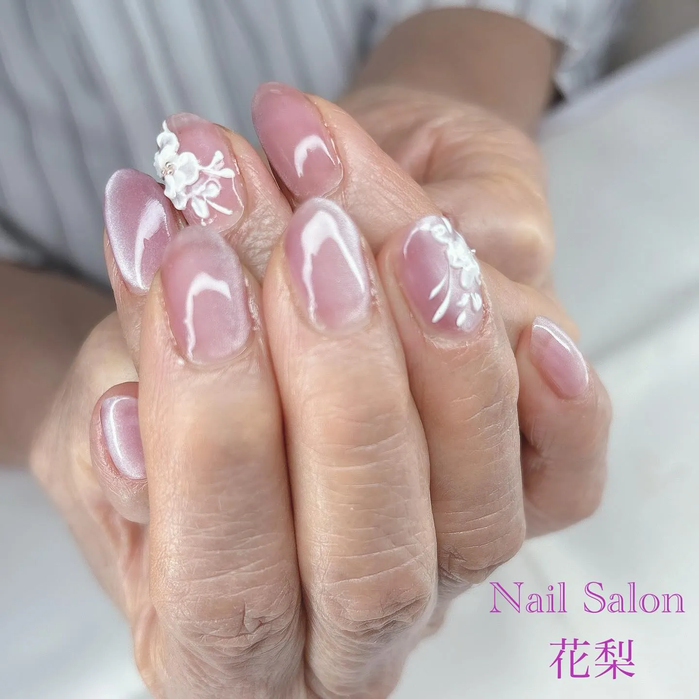 3Dフラワーネイル🌸