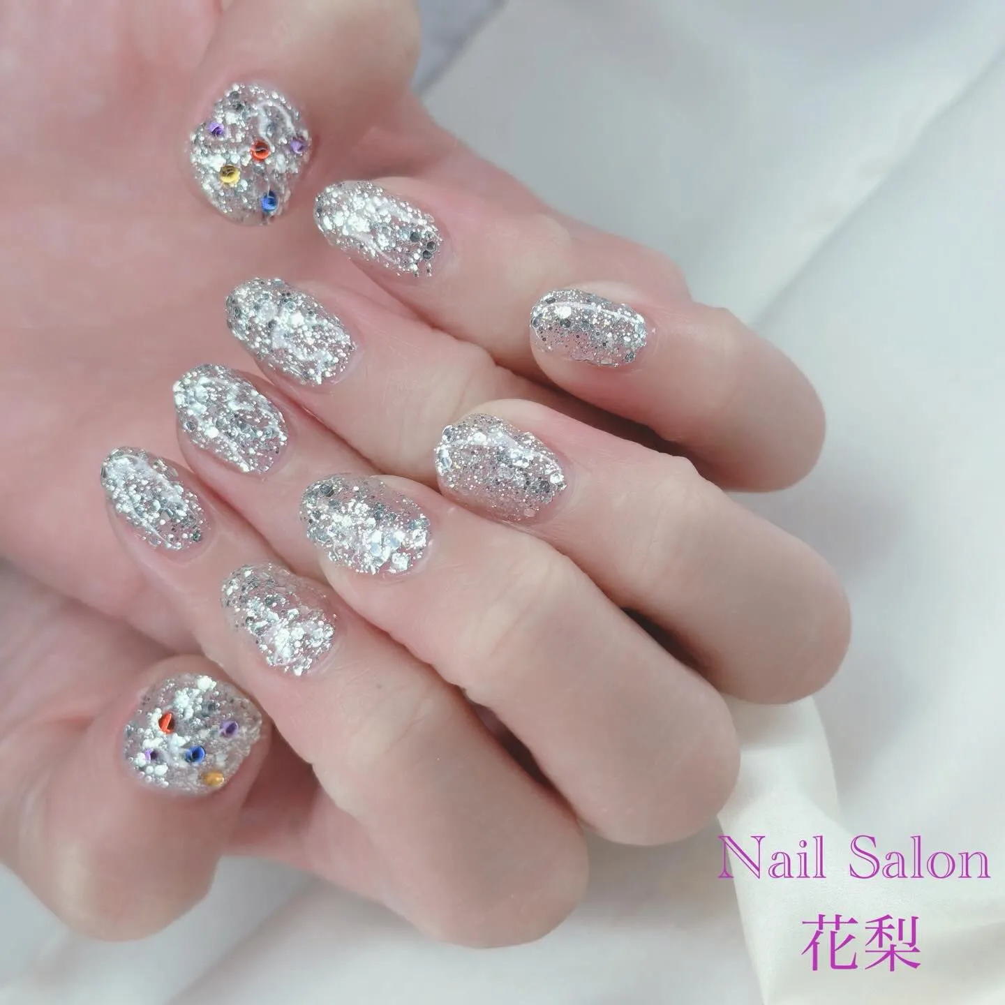 ギラギラネイル✨️✨️