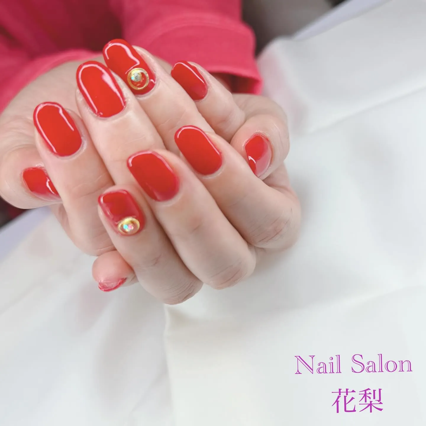 レッドネイル⸜❤️⸝