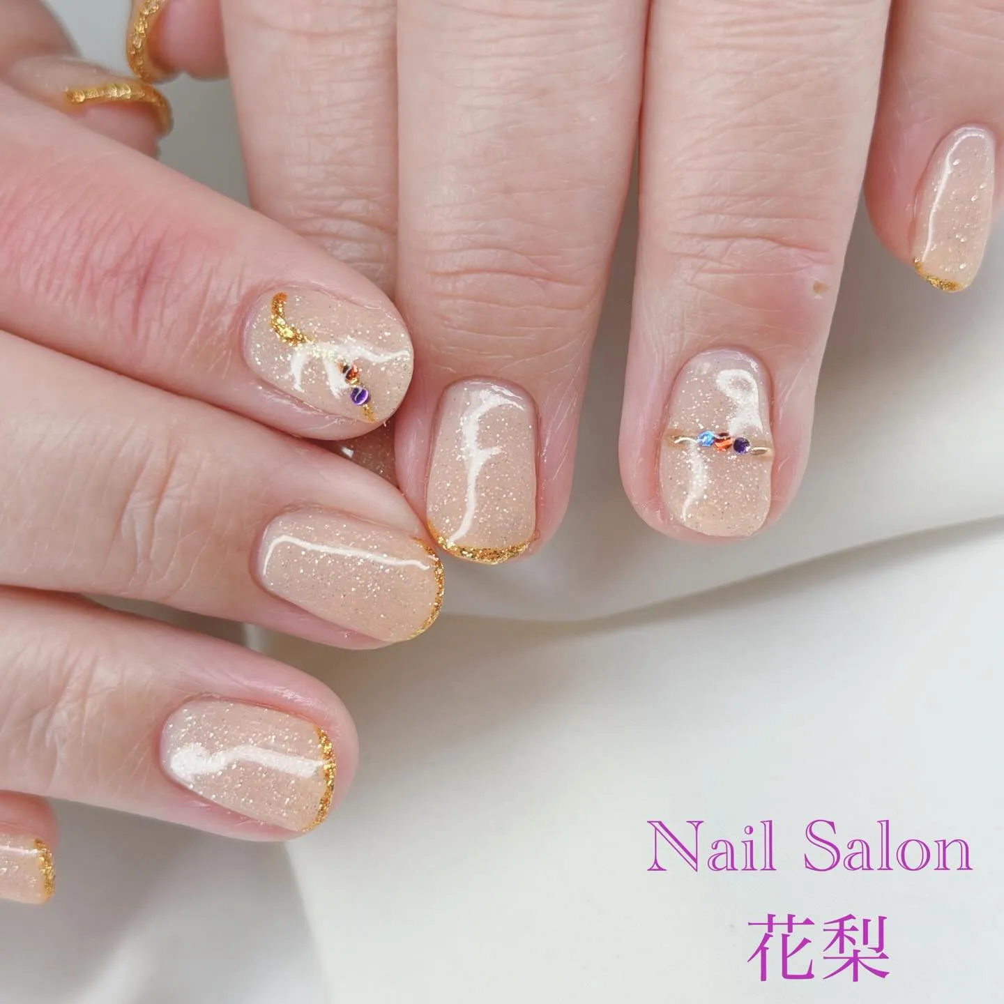 シンプルネイル✨️