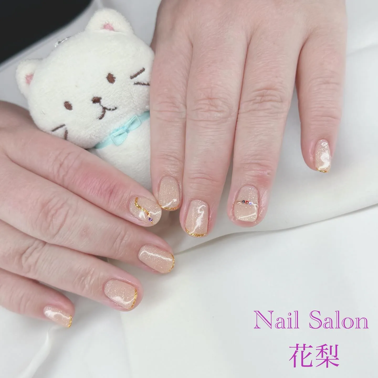 シンプルネイル✨️