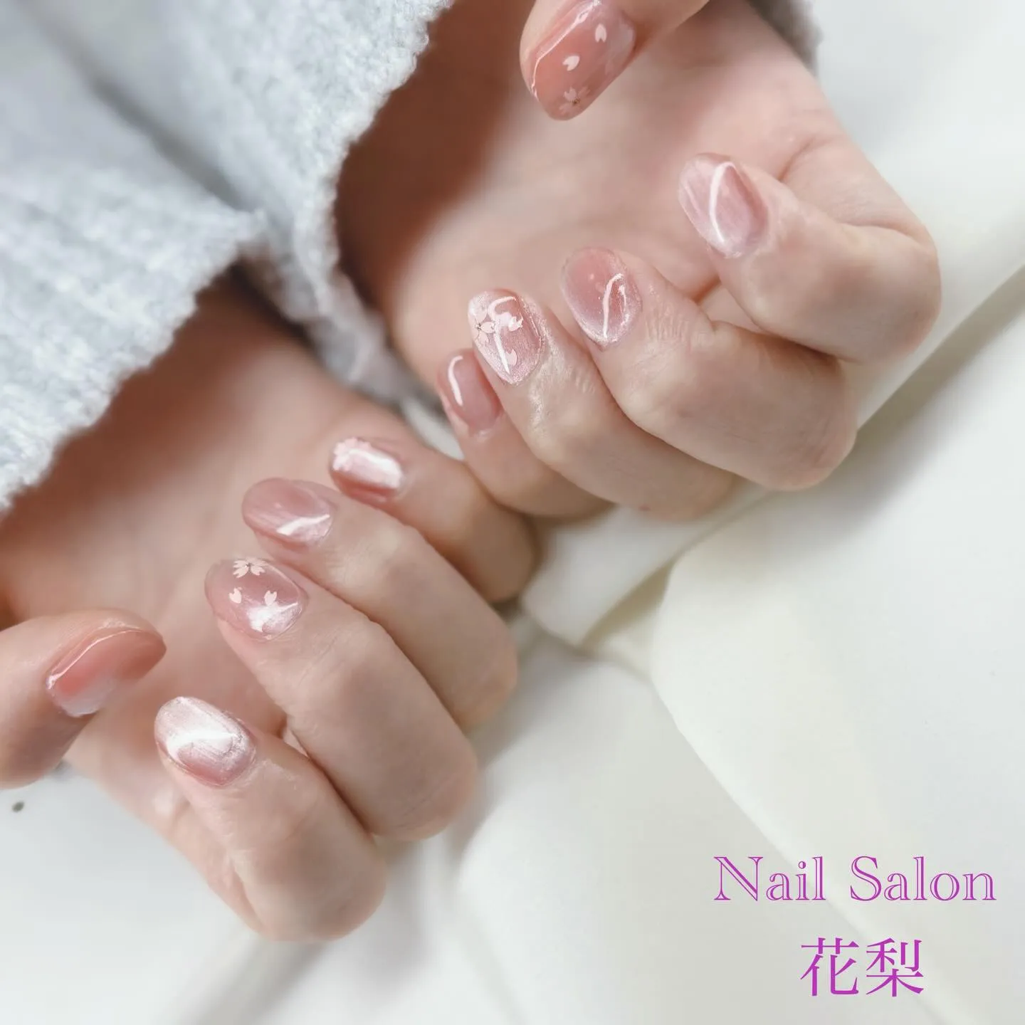 桜ネイル🌸