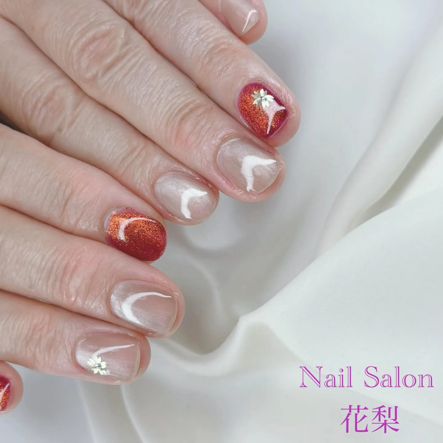 桜ネイル🌸