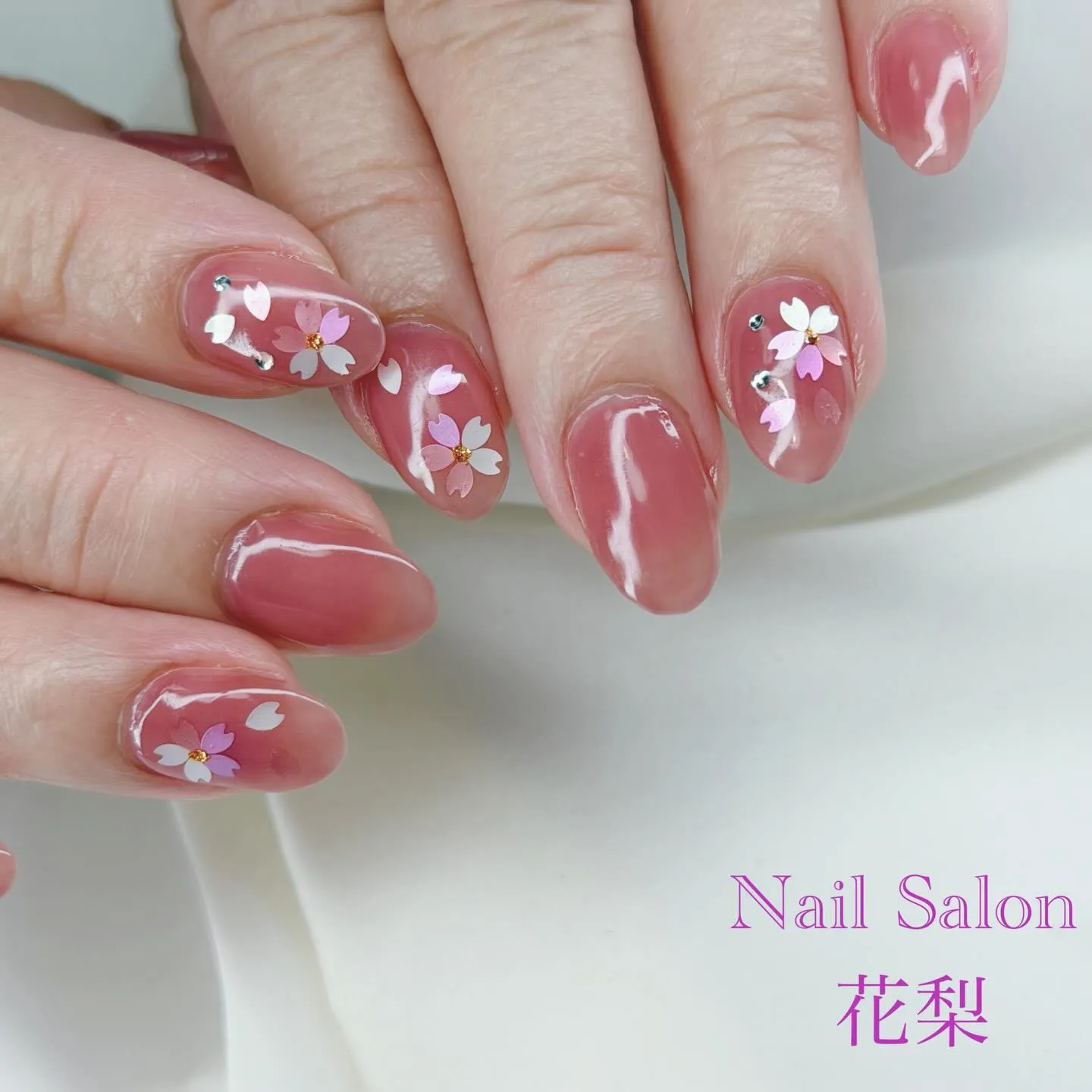 桜ネイル🌸