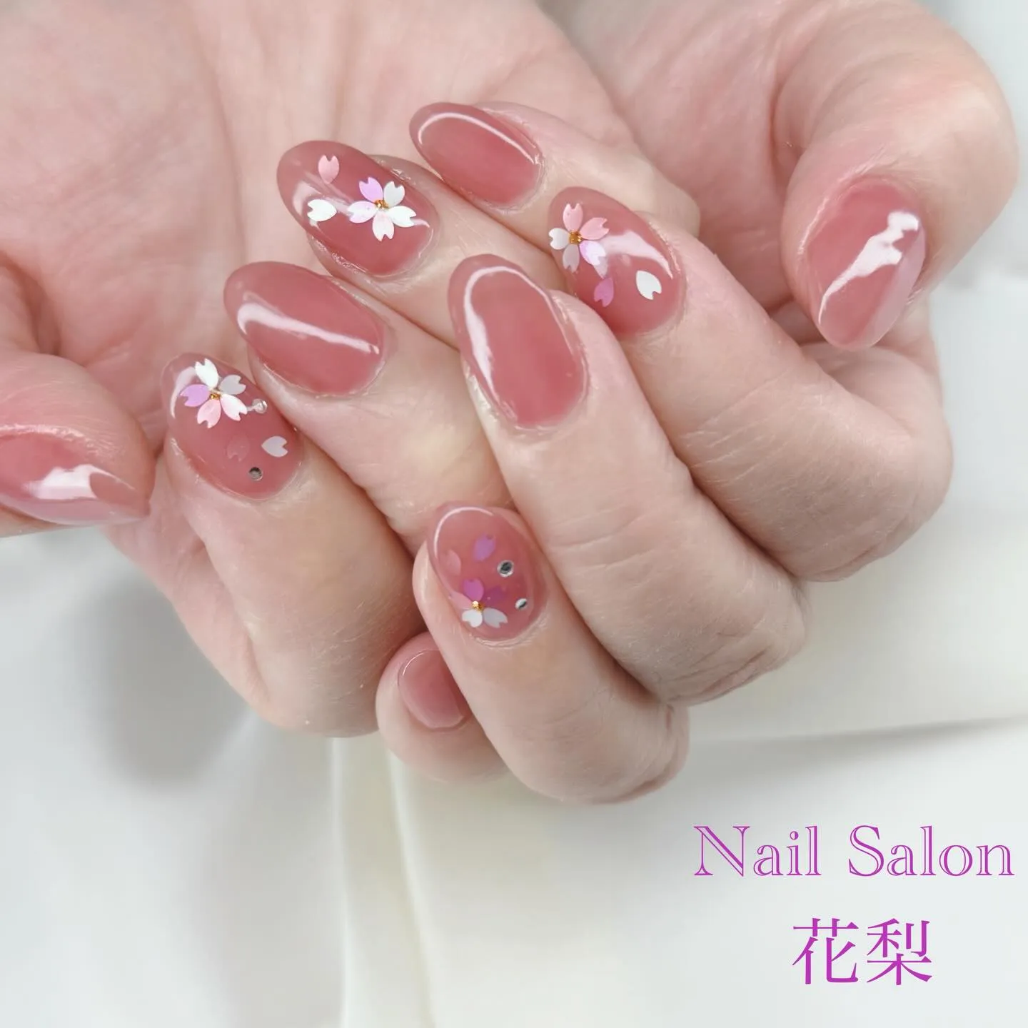 桜ネイル🌸