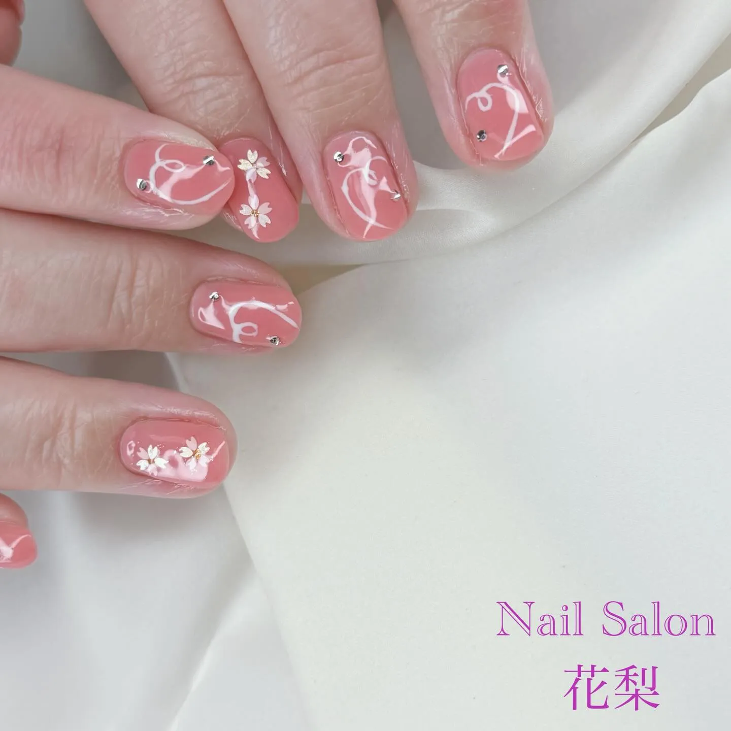 桜ネイル🌸