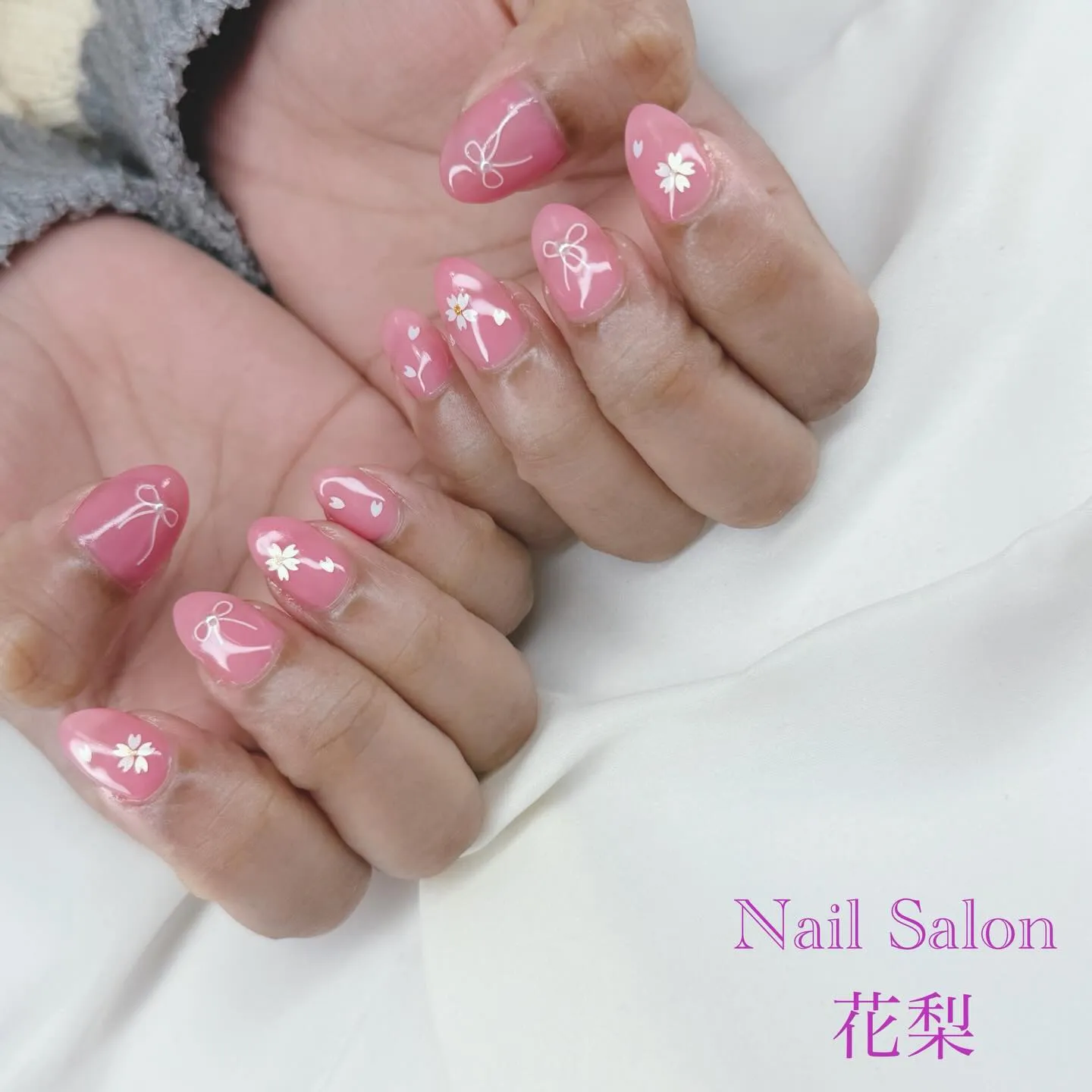 桜ネイル🌸