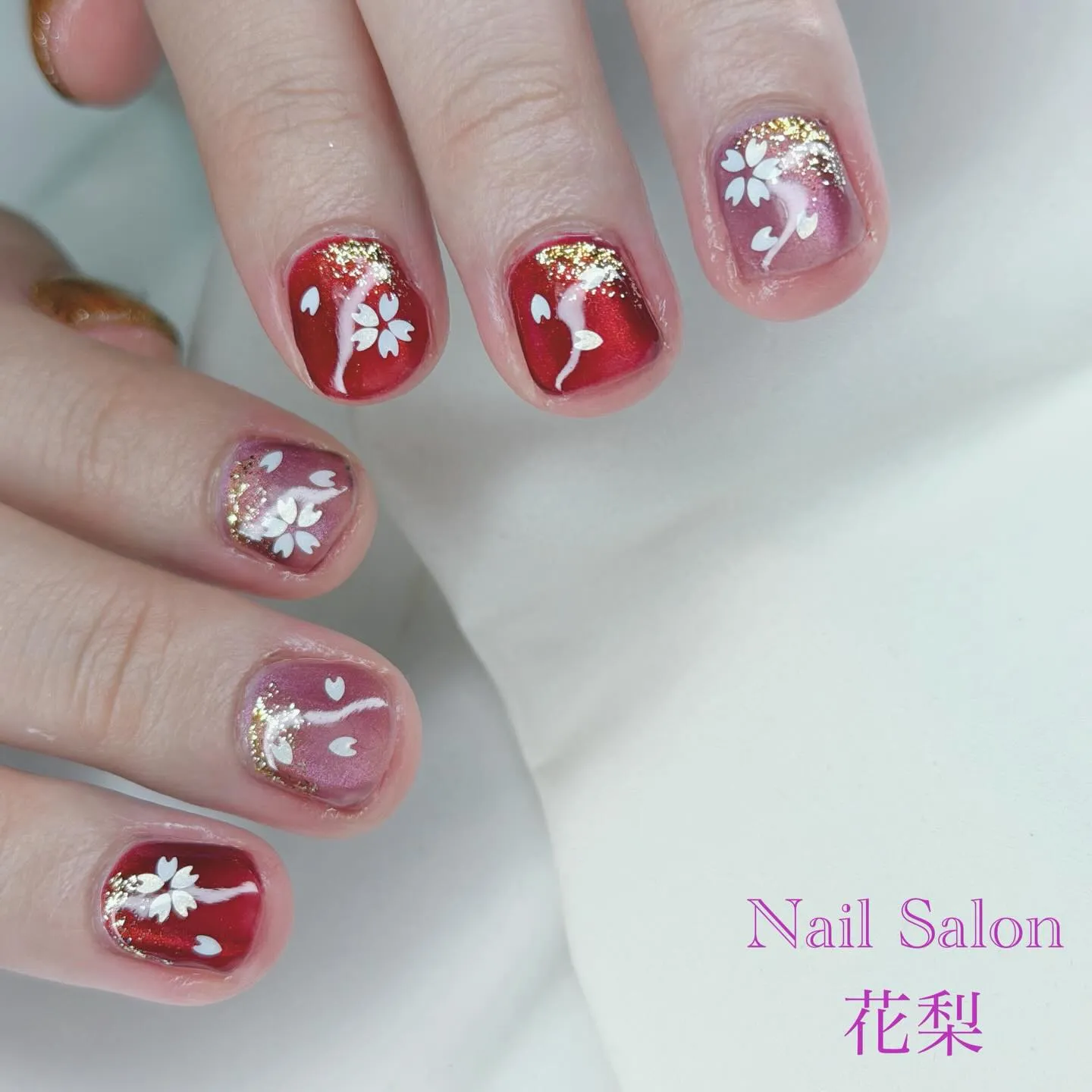 桜ネイル🌸