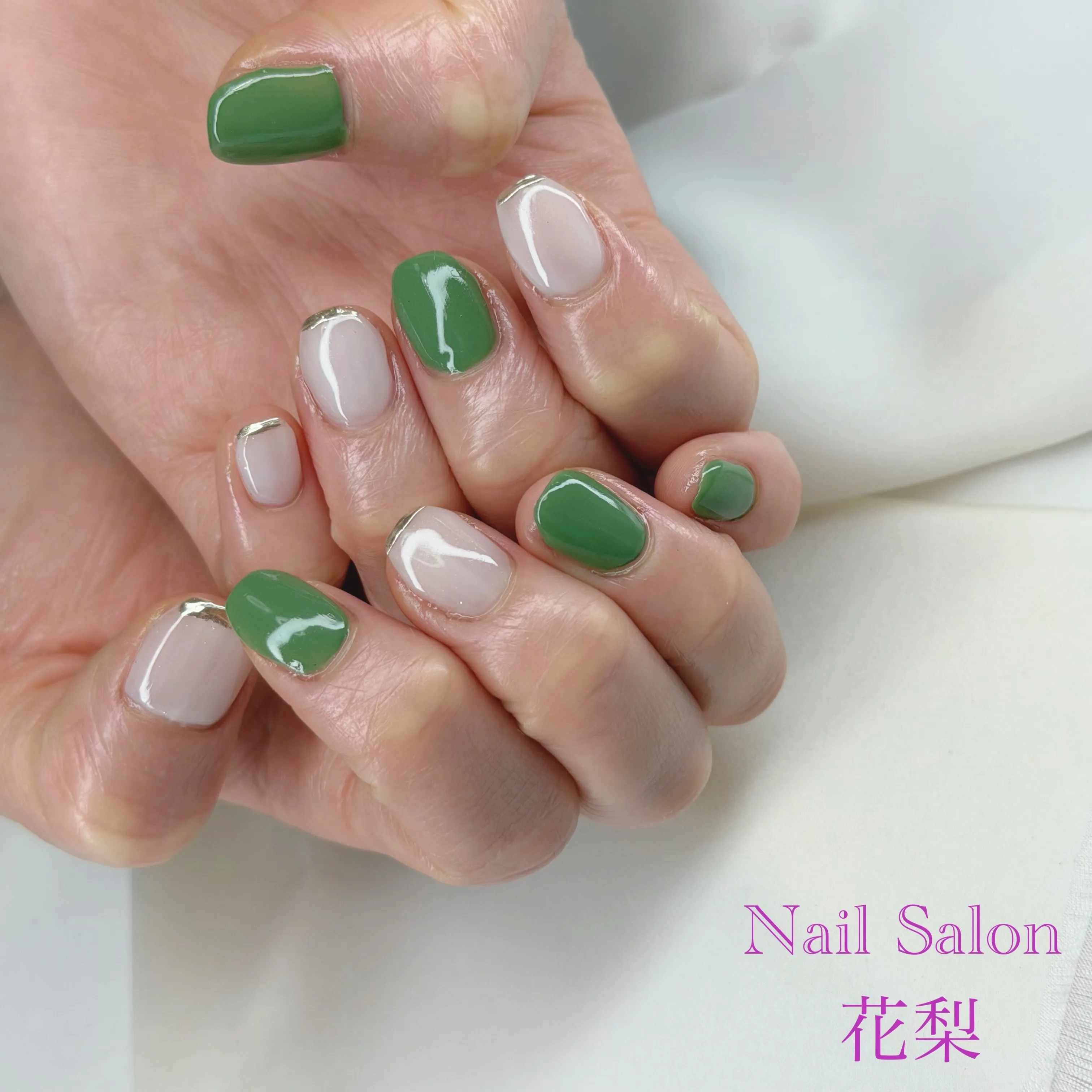 シンプルネイル✨️