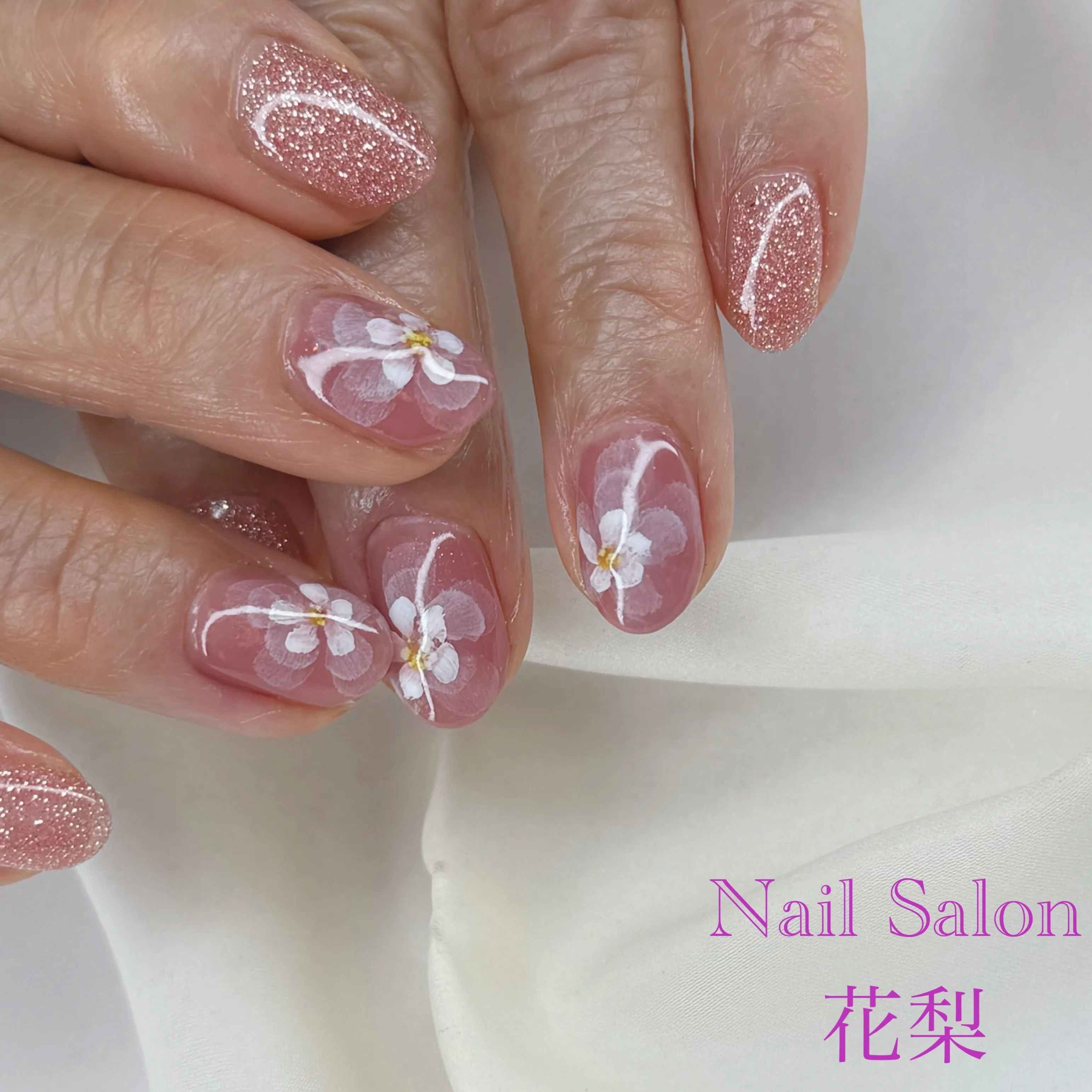 フラワーネイル🌸
