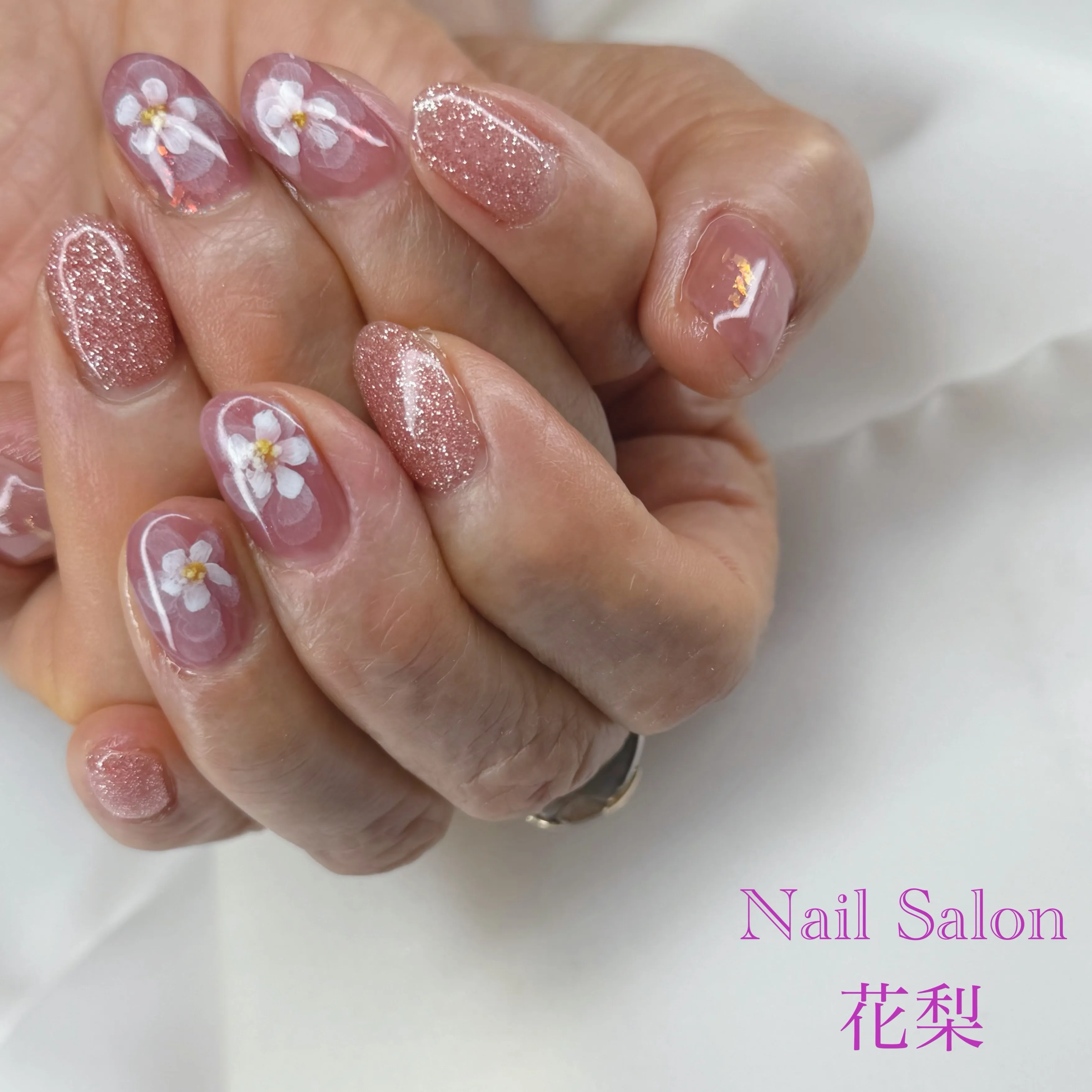 フラワーネイル🌸