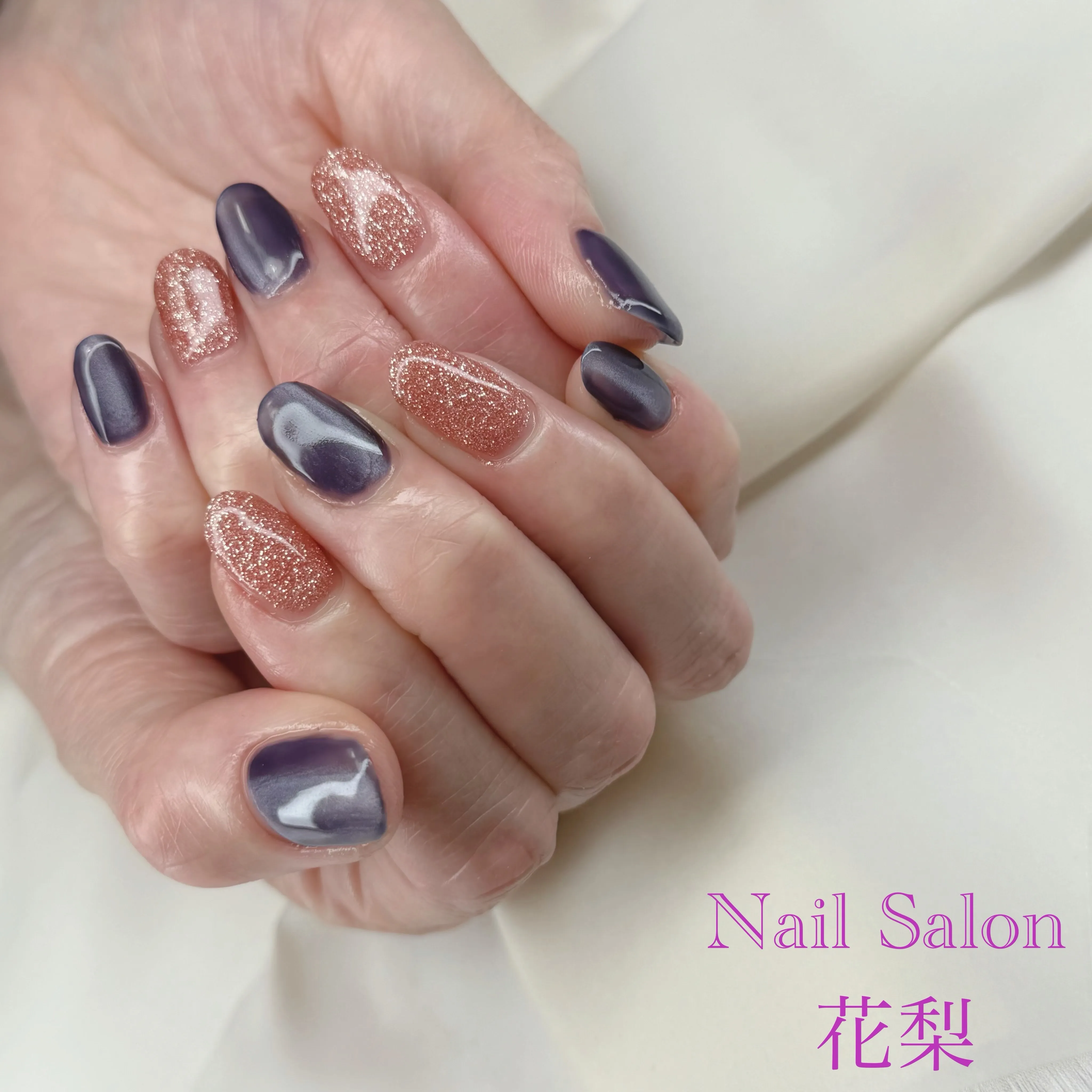 マグネット&フラッシュネイル✨️