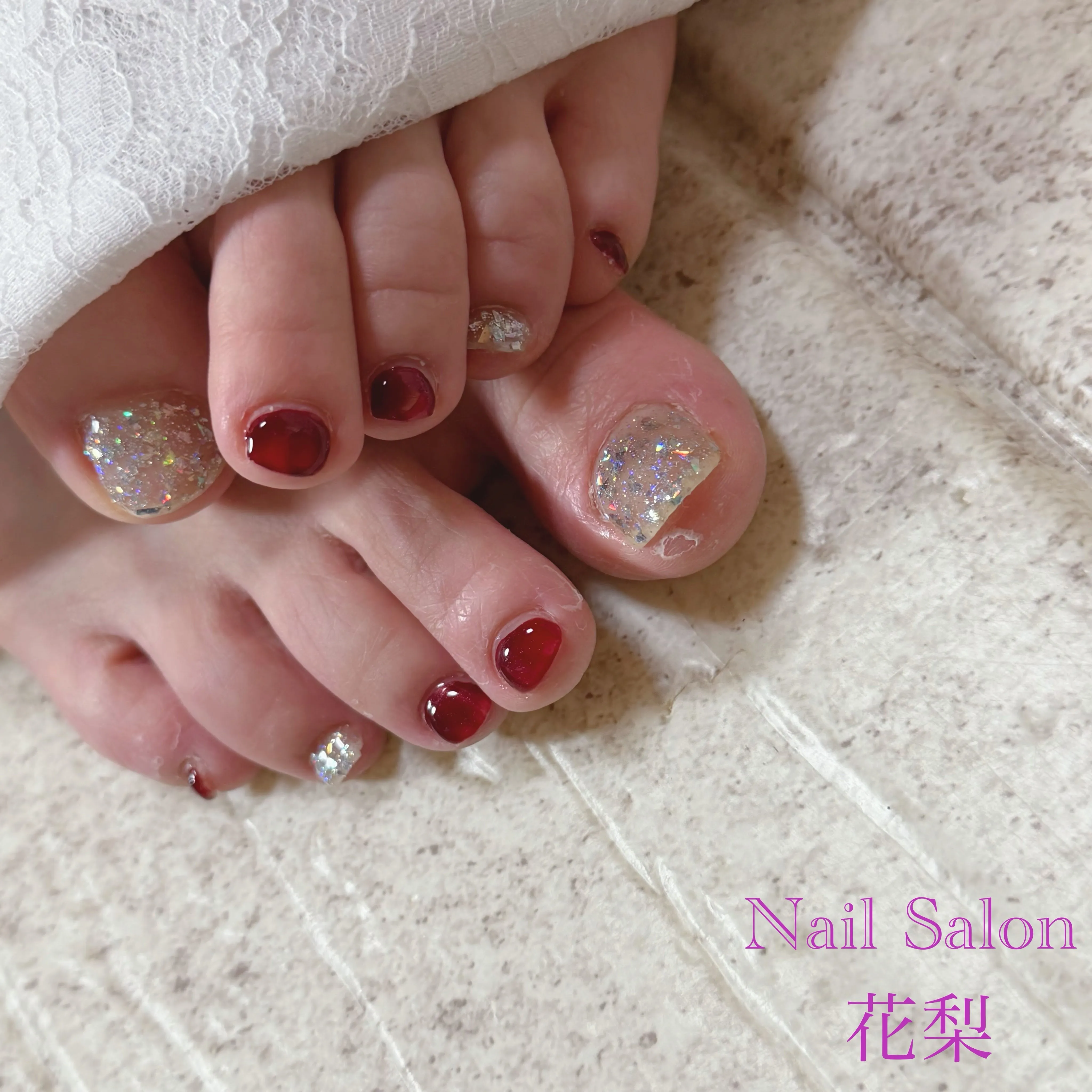 フットネイル✨️