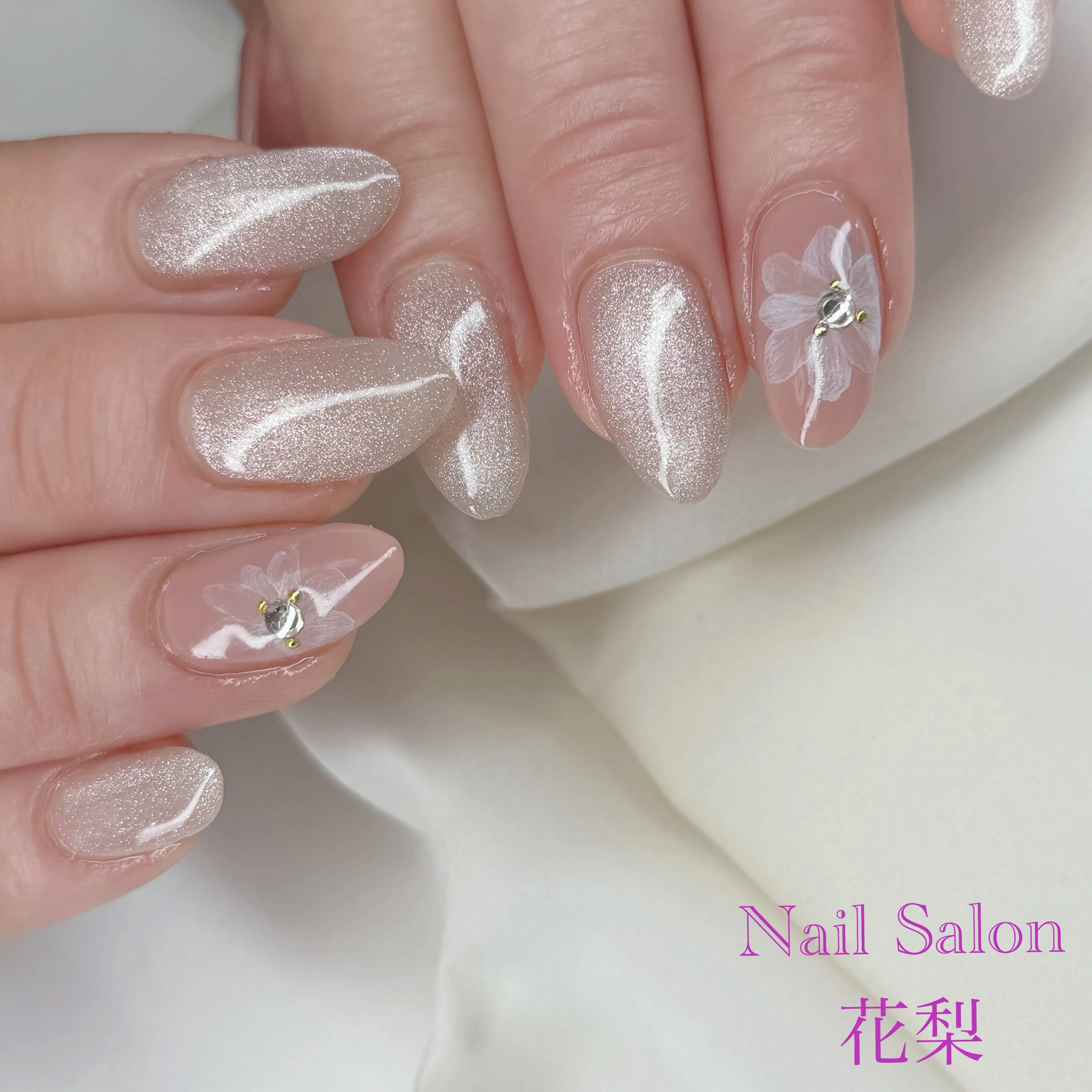 フラワーネイル🌸
