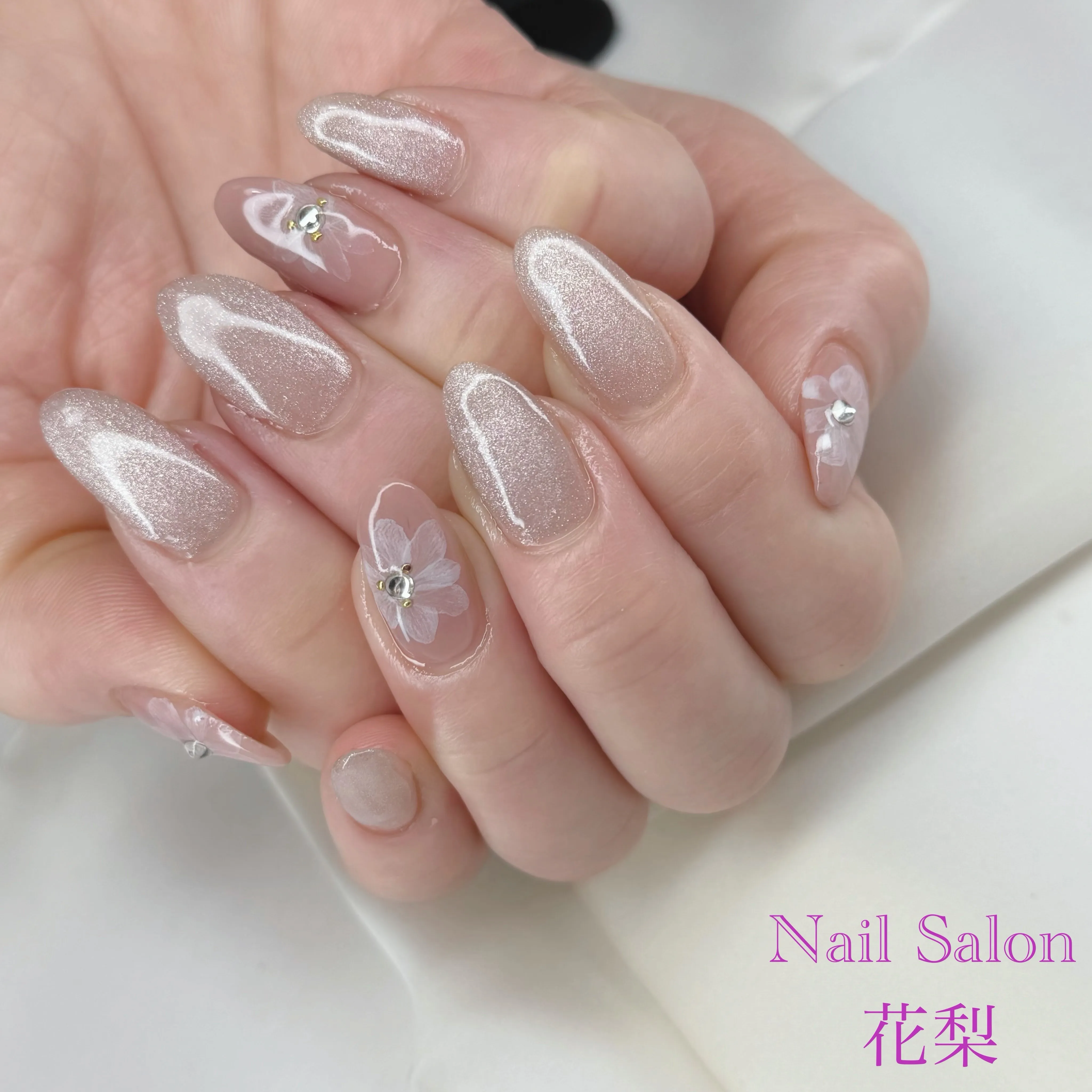 フラワーネイル🌸
