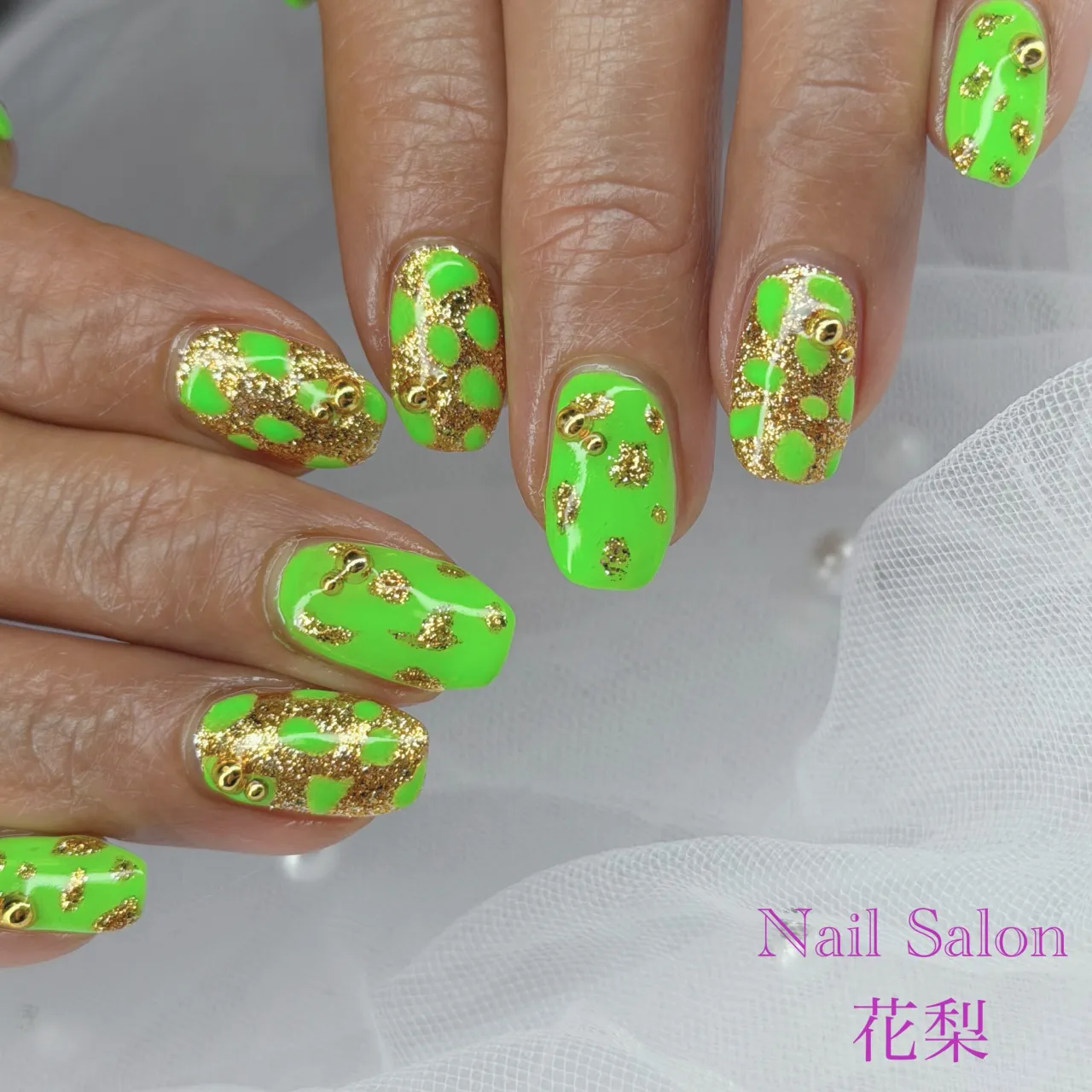 デザインネイル💚
