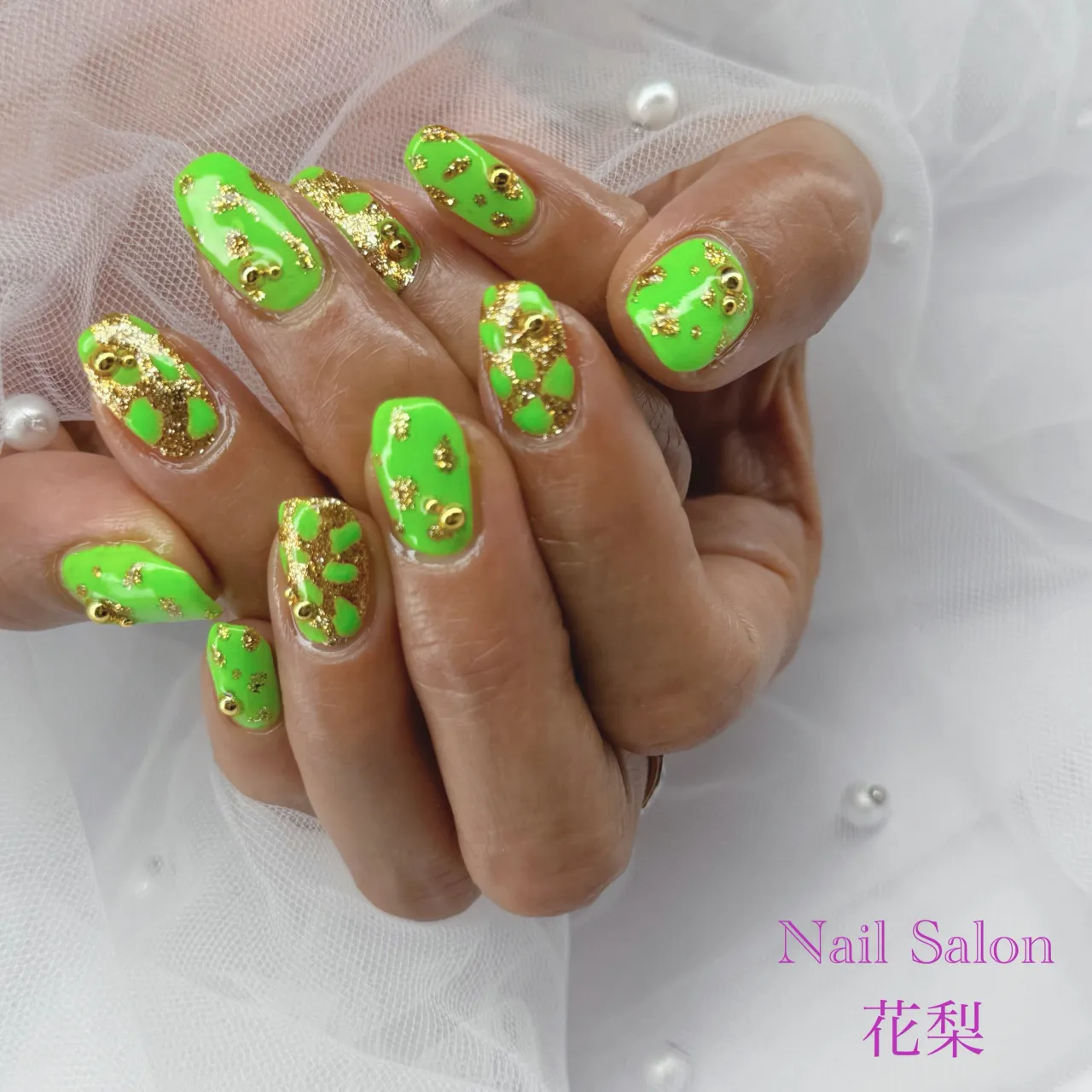 デザインネイル💚